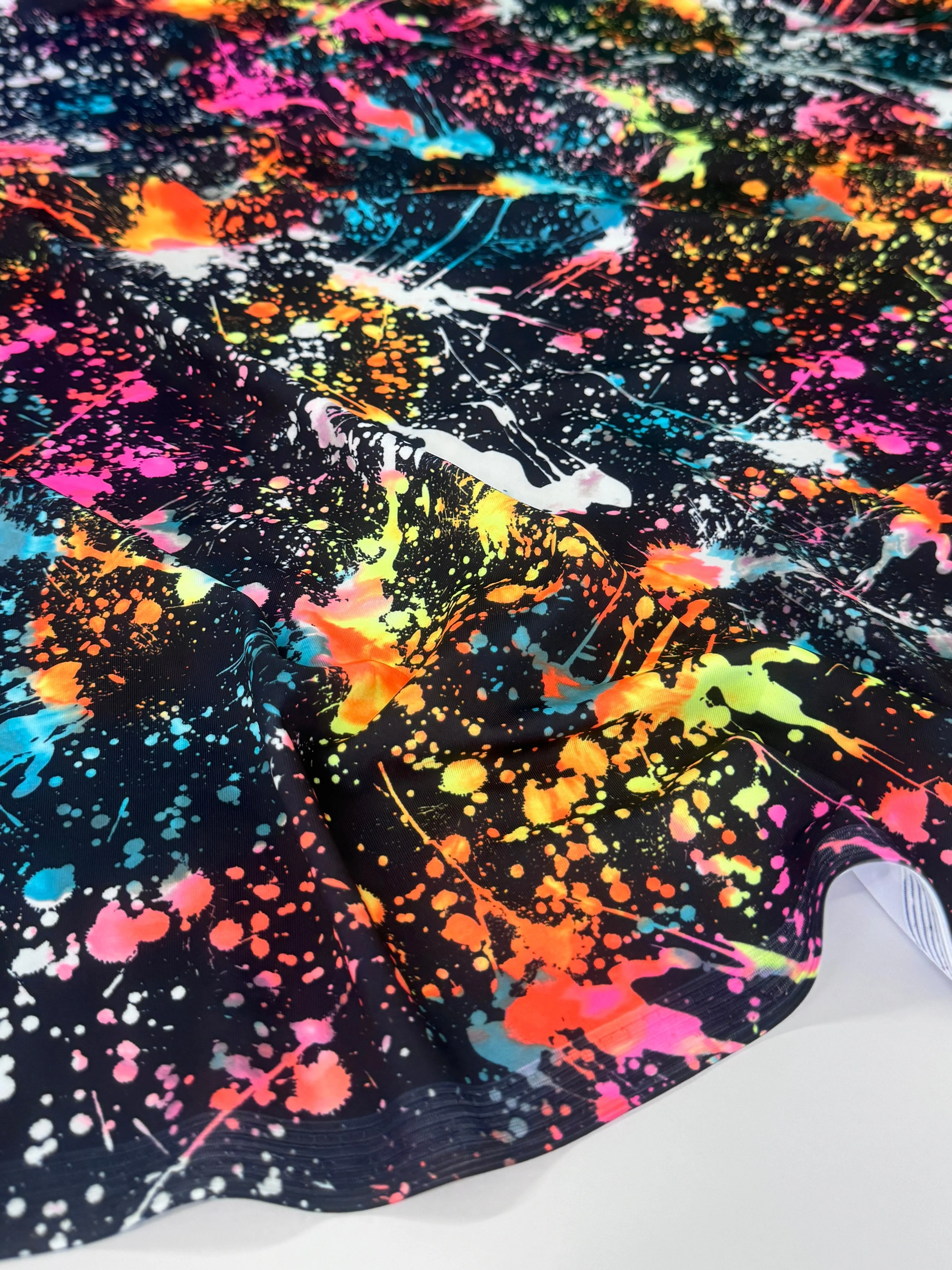 Сolor Splash Rainbow Nylon Spandex - Image 2