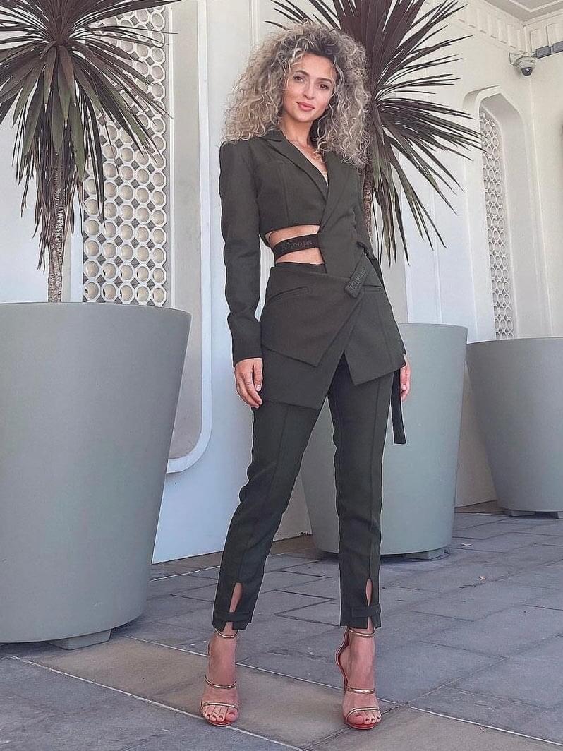 Deluxe Army Green Gabardine - Image 7