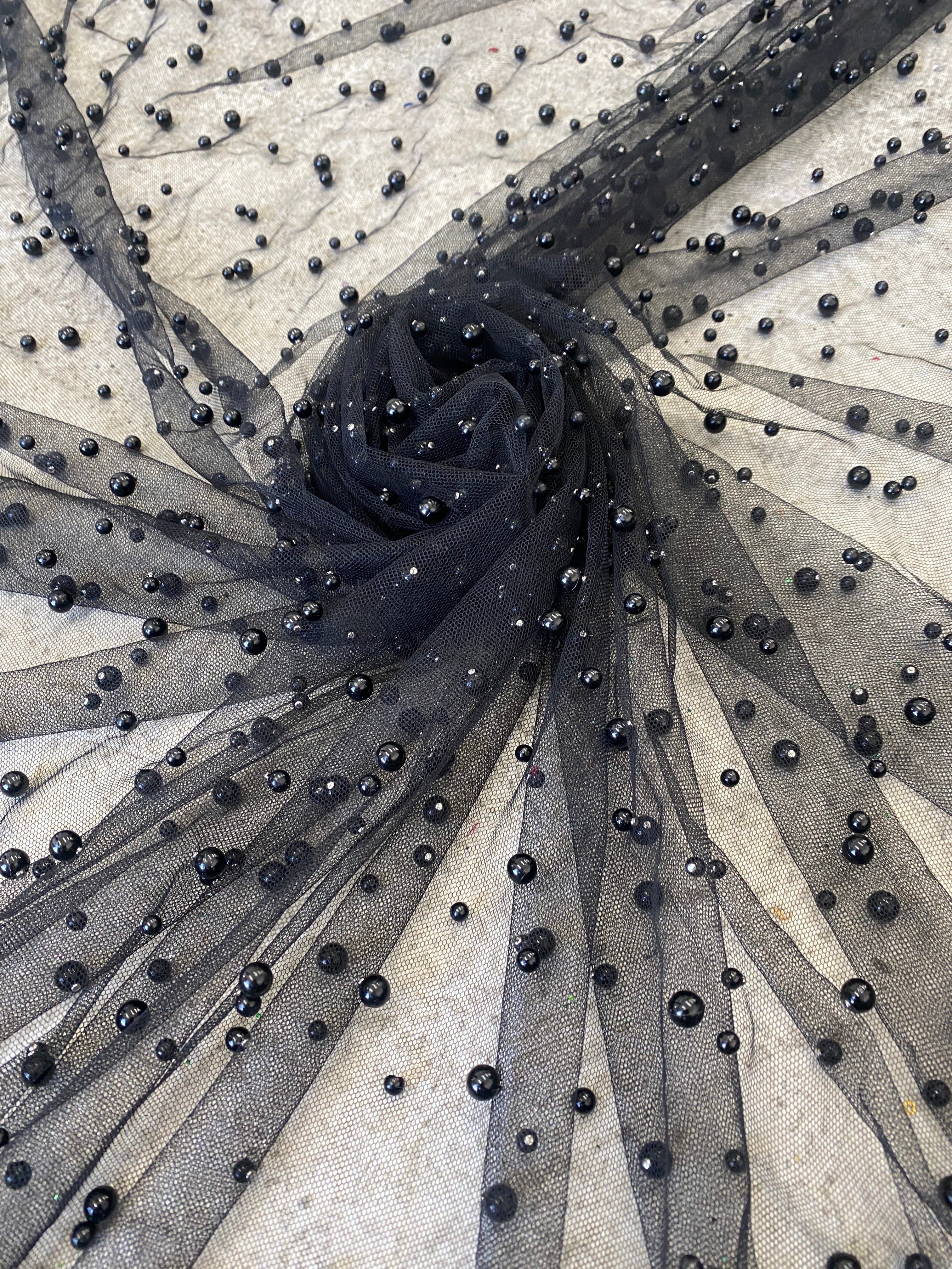 Black Pearl Tulle - Image 2
