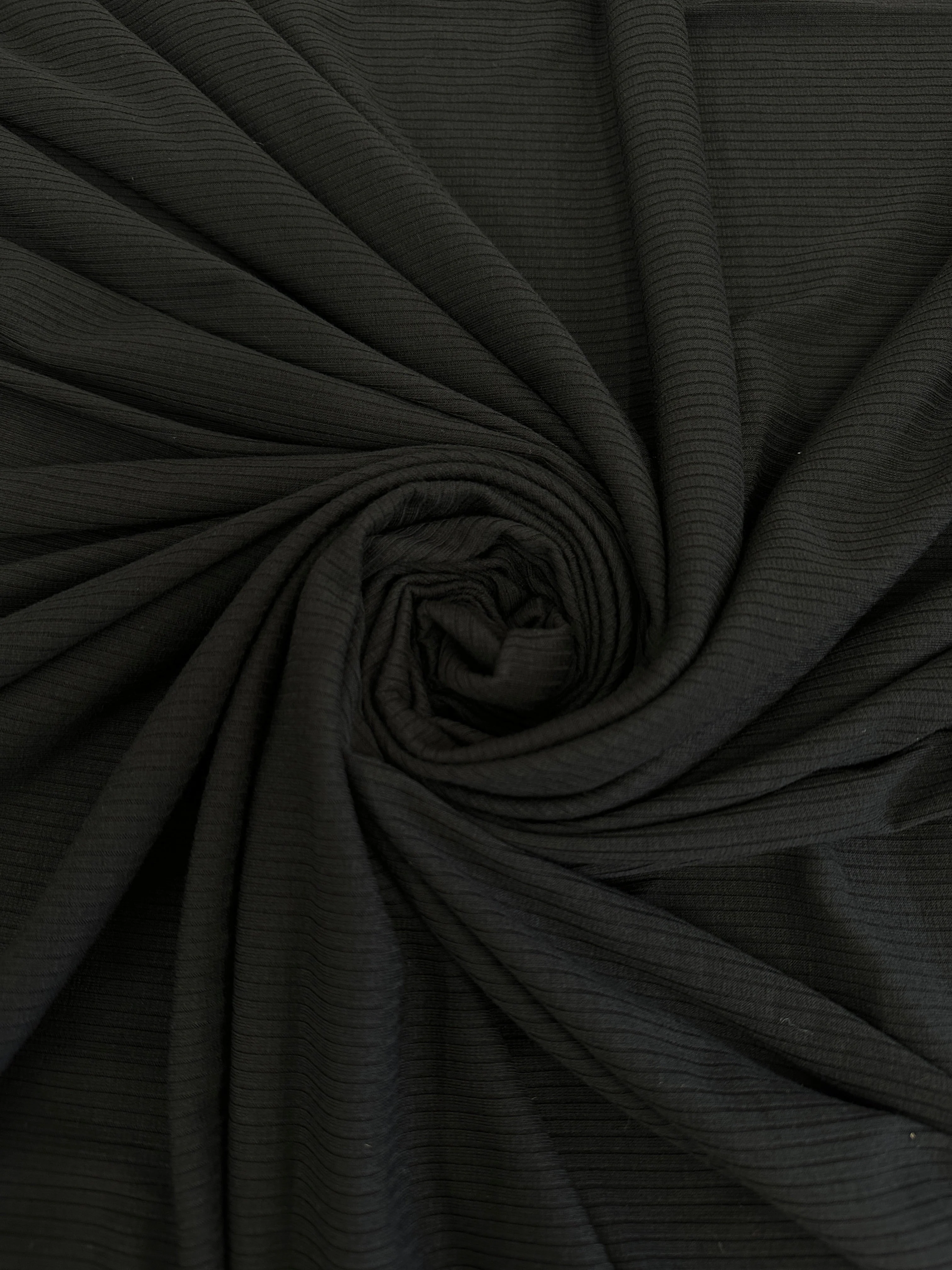 Black Rib Knit - Image 5