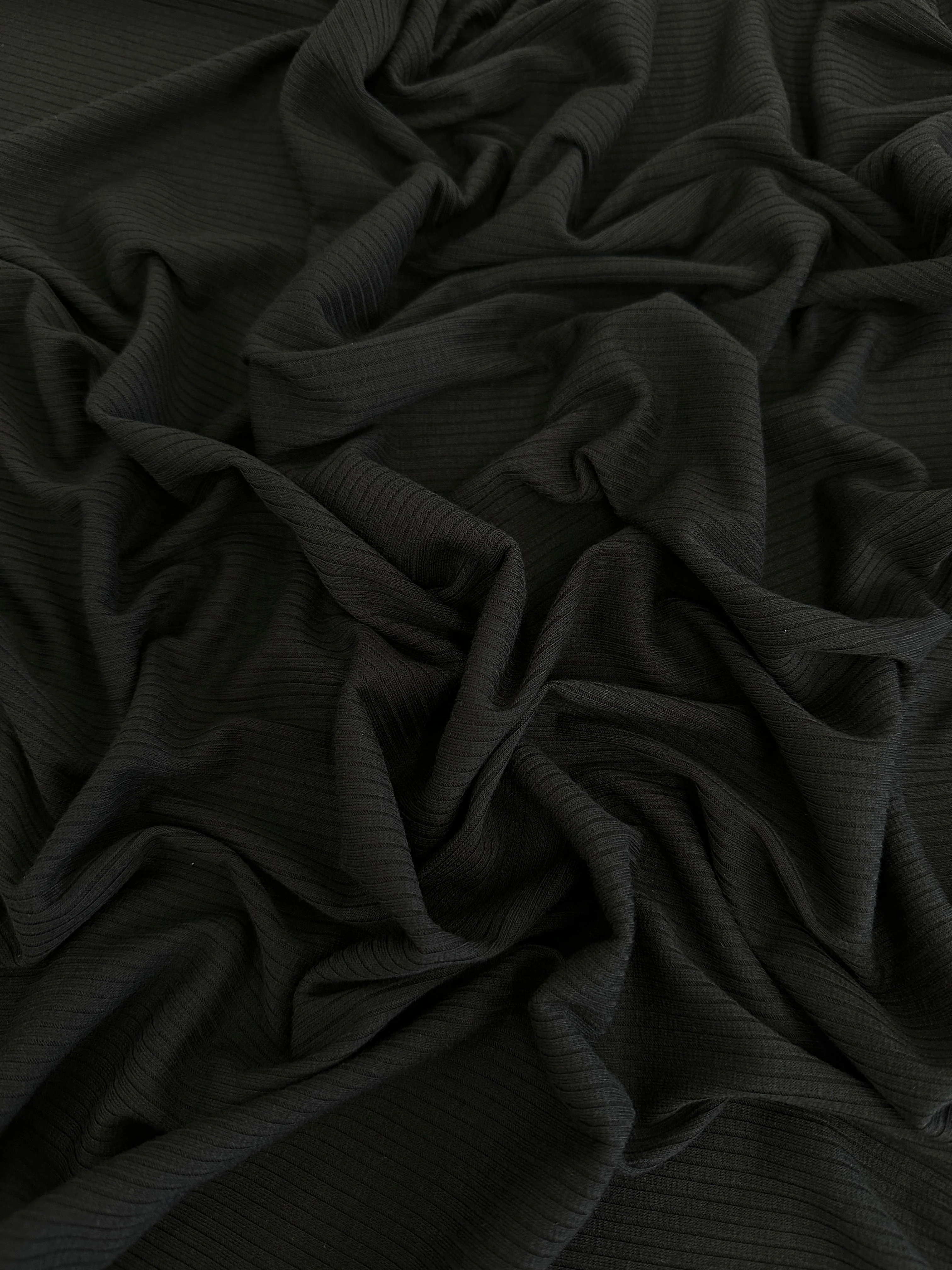 Black Rib Knit - Image 6
