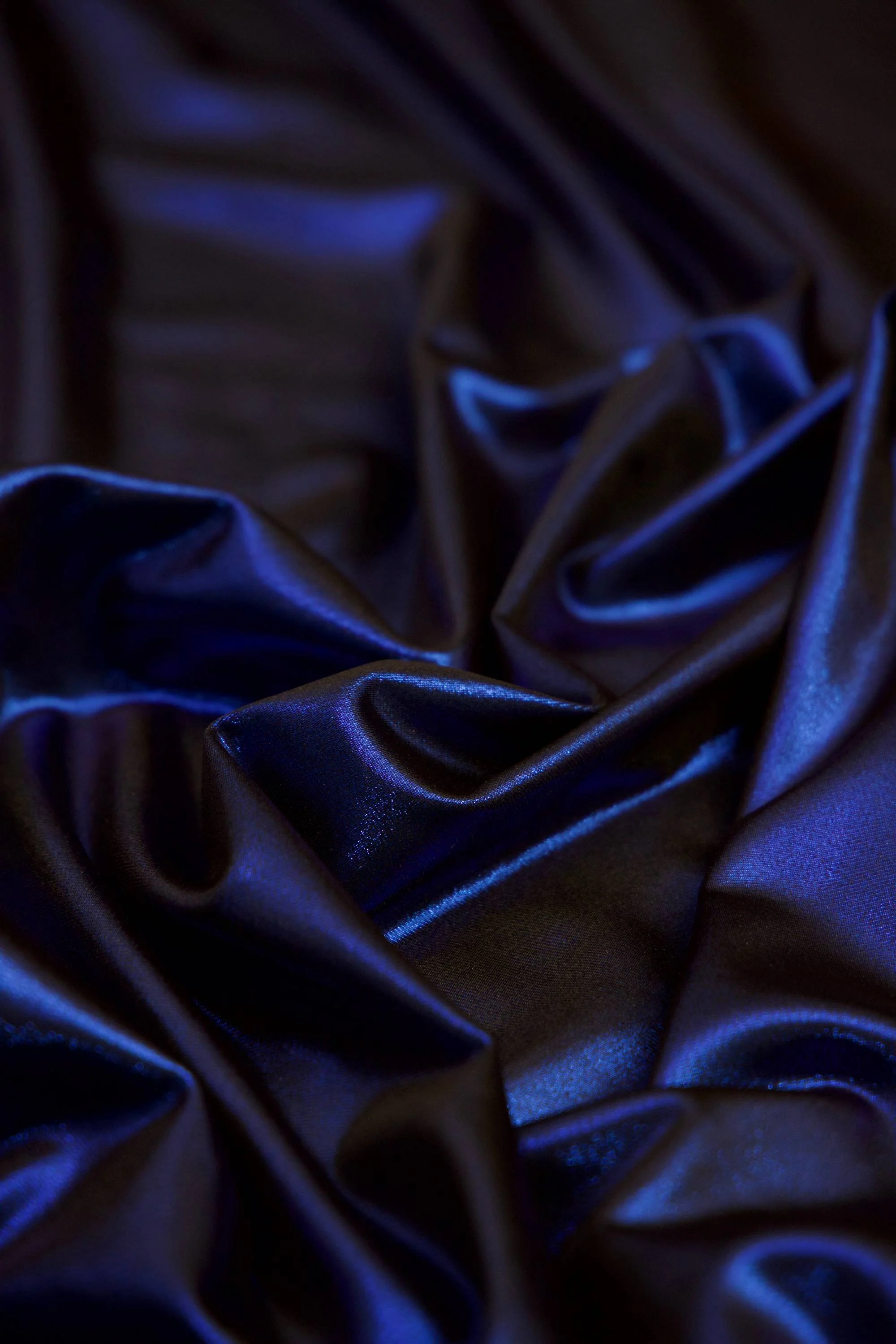 Blue Performance Foiled Spandex - Image 6
