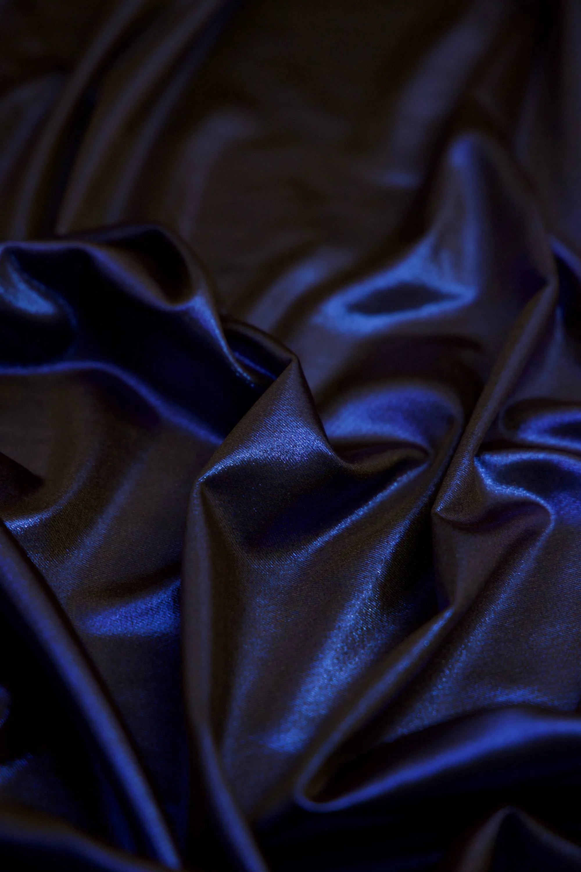 Blue Performance Foiled Spandex - Image 9