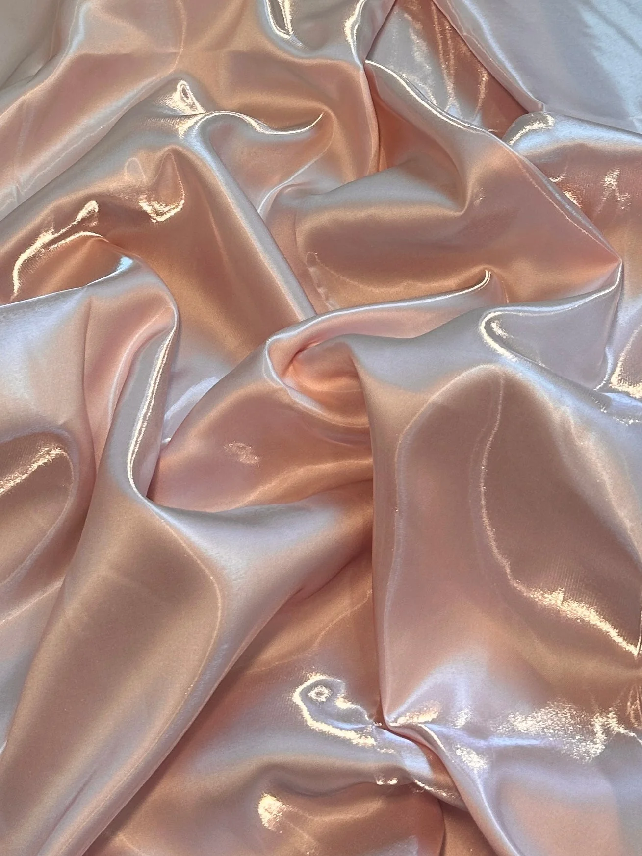 Blush Liquid Bridal Satin - Image 5