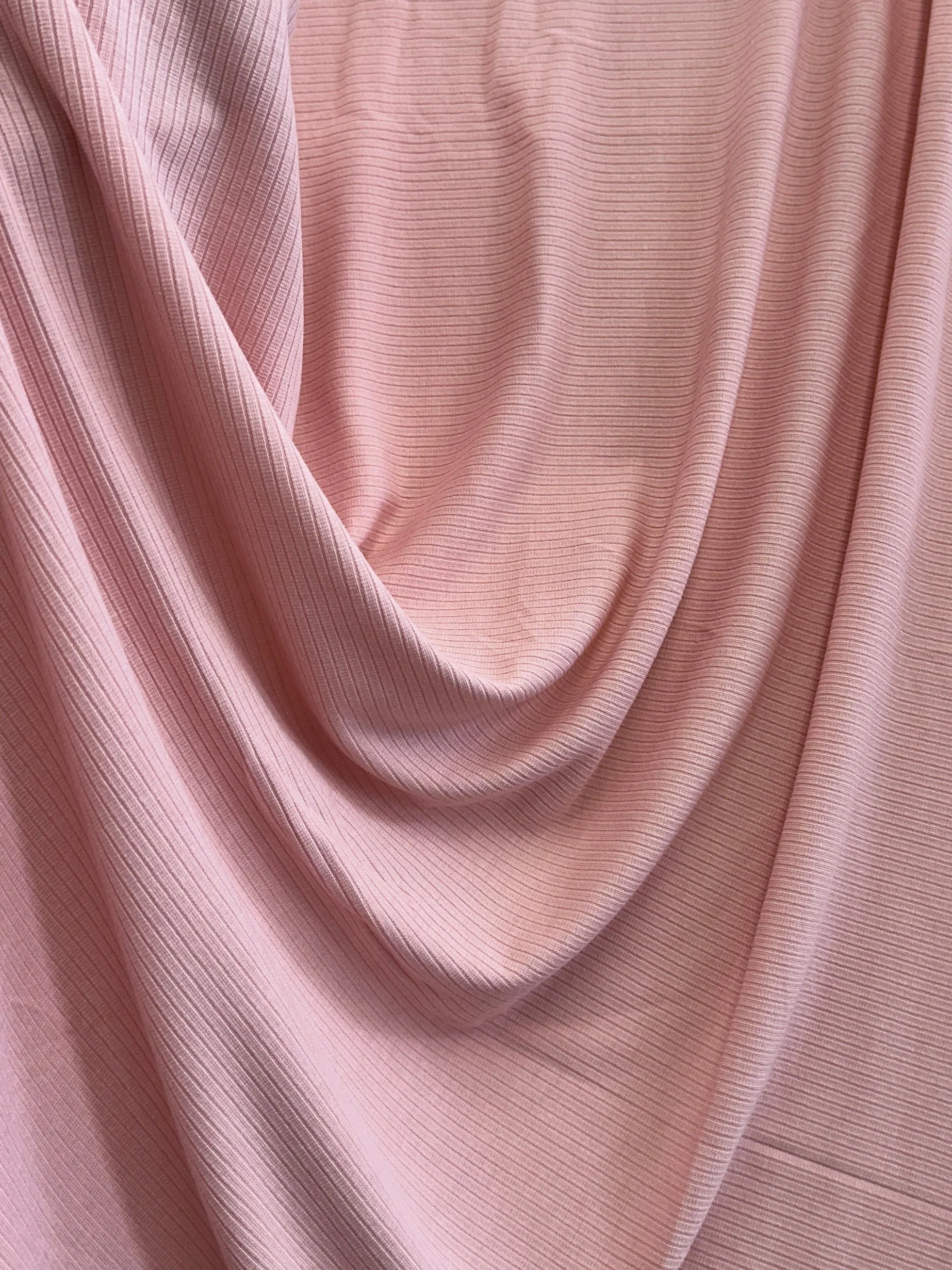 Blush Pink Rib Knit - Image 10