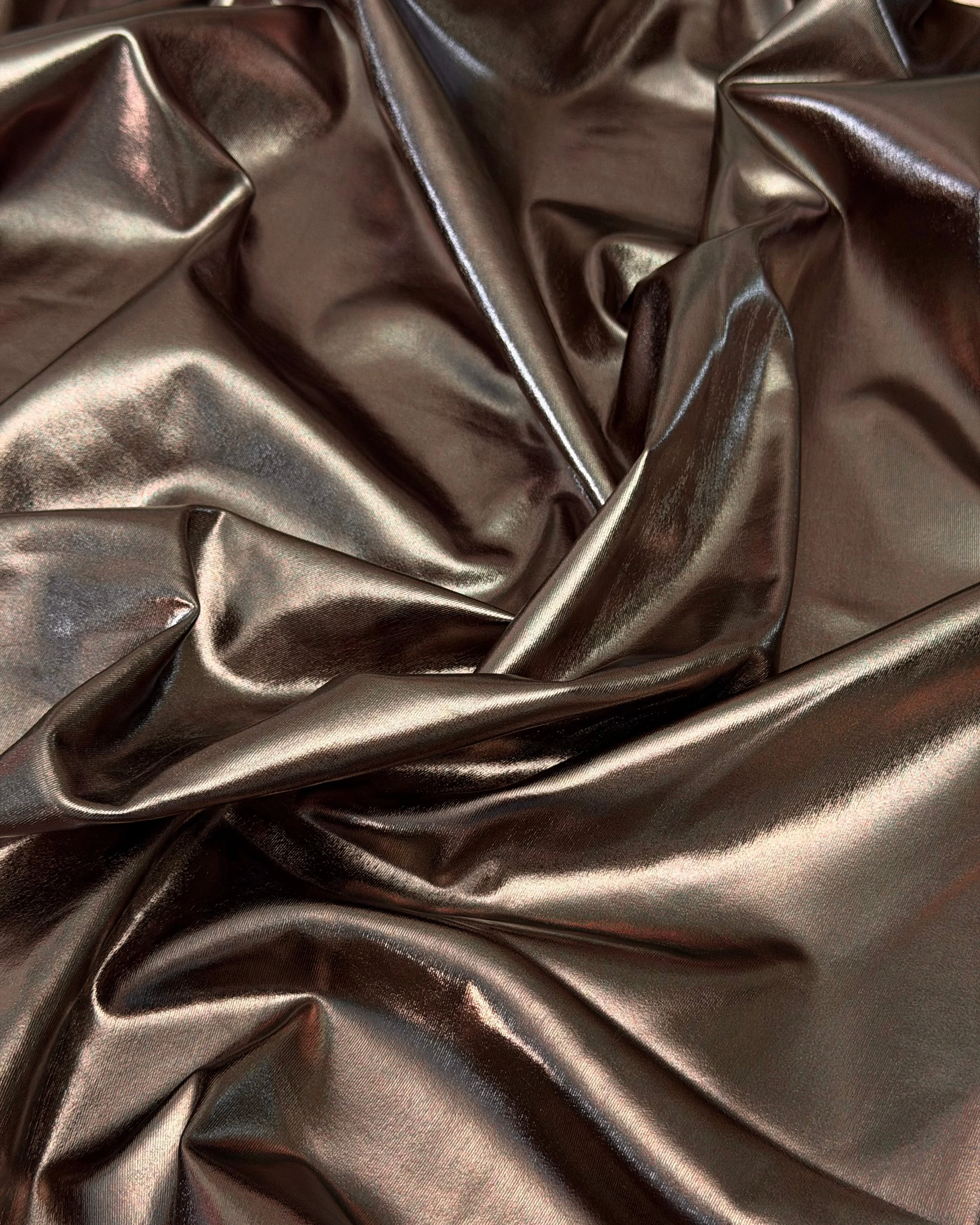 Bronze Havana Foiled Spandex - Image 7