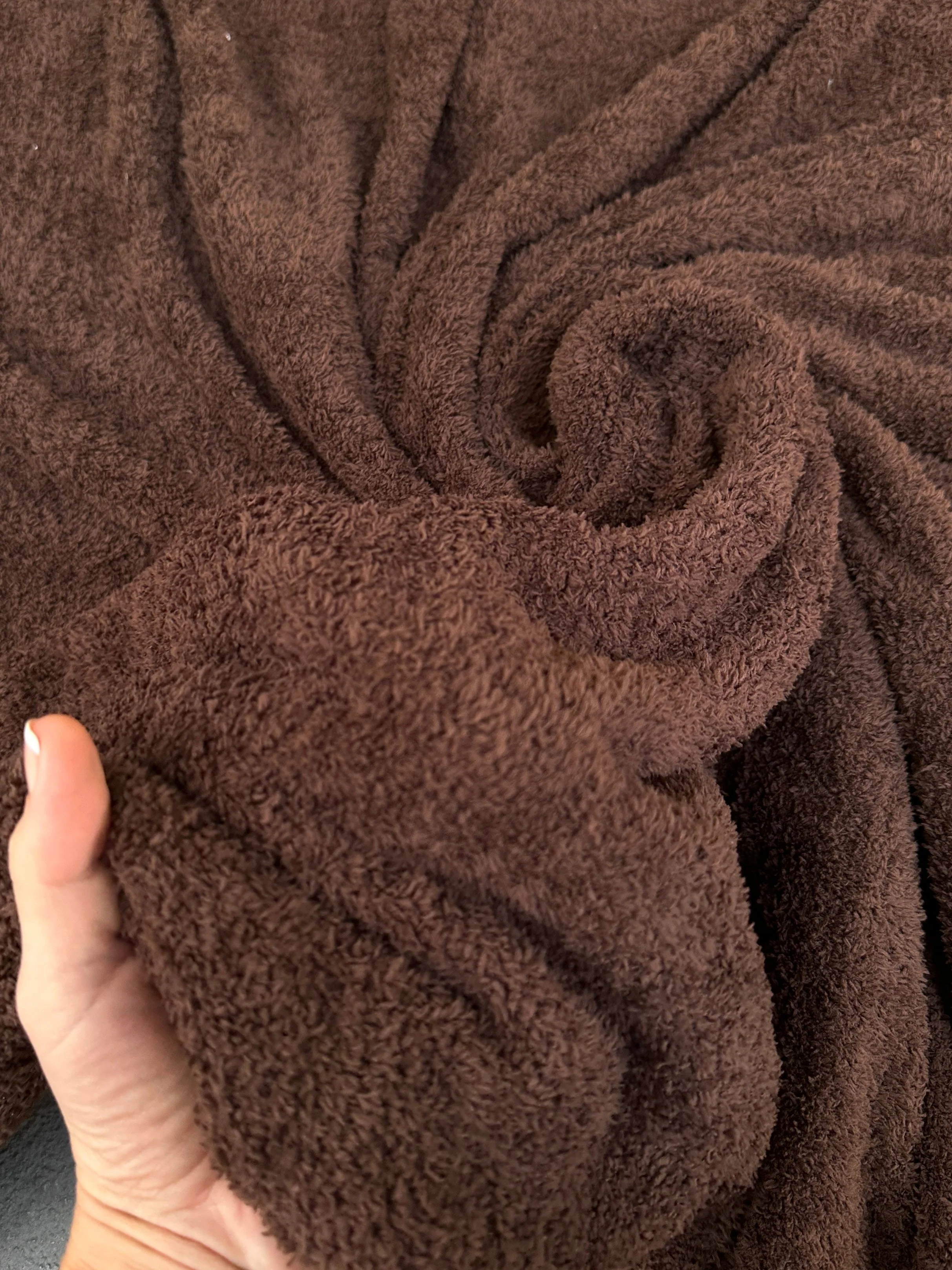Brown Terry Cloth Knit - Image 2