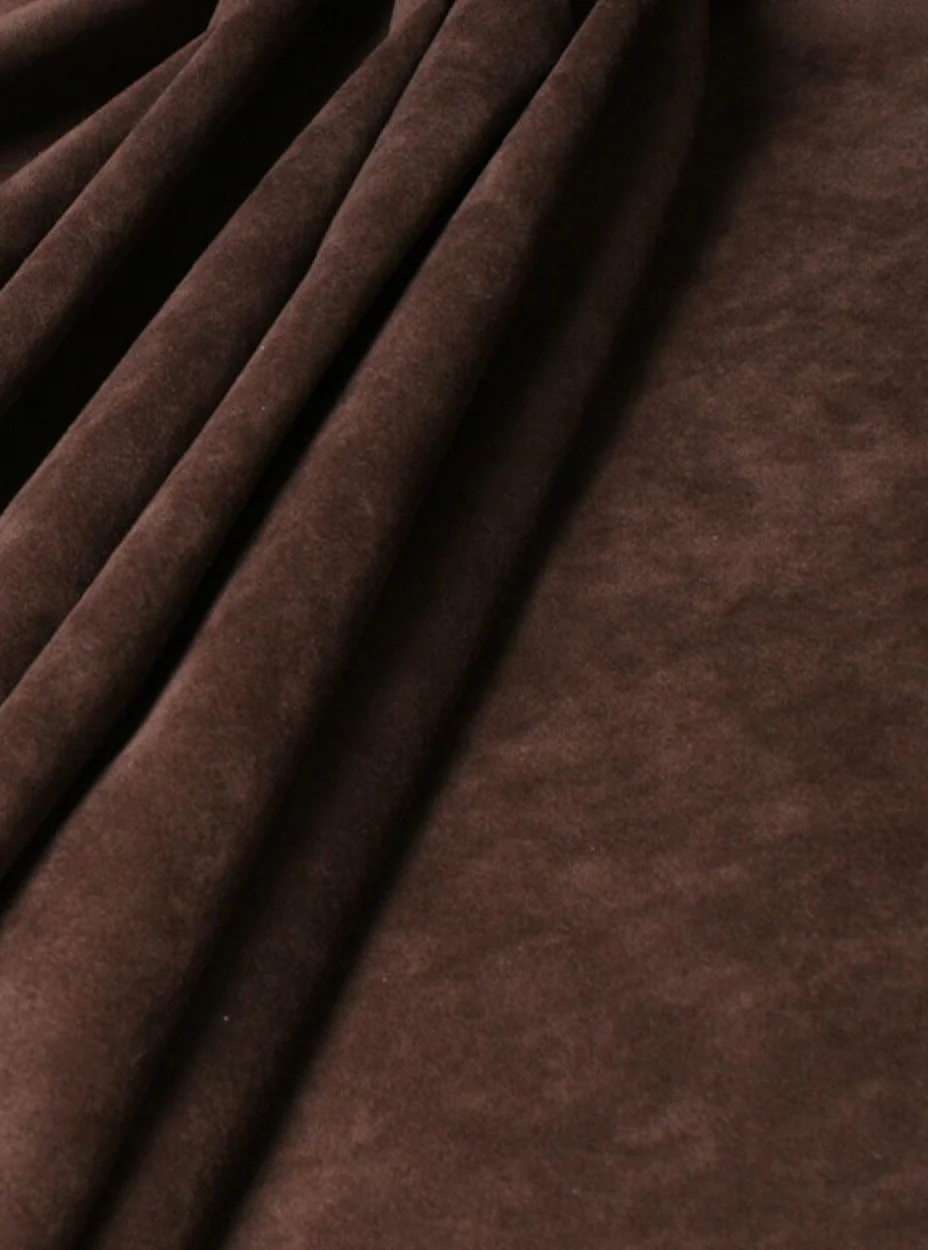Chocolate Microsuede