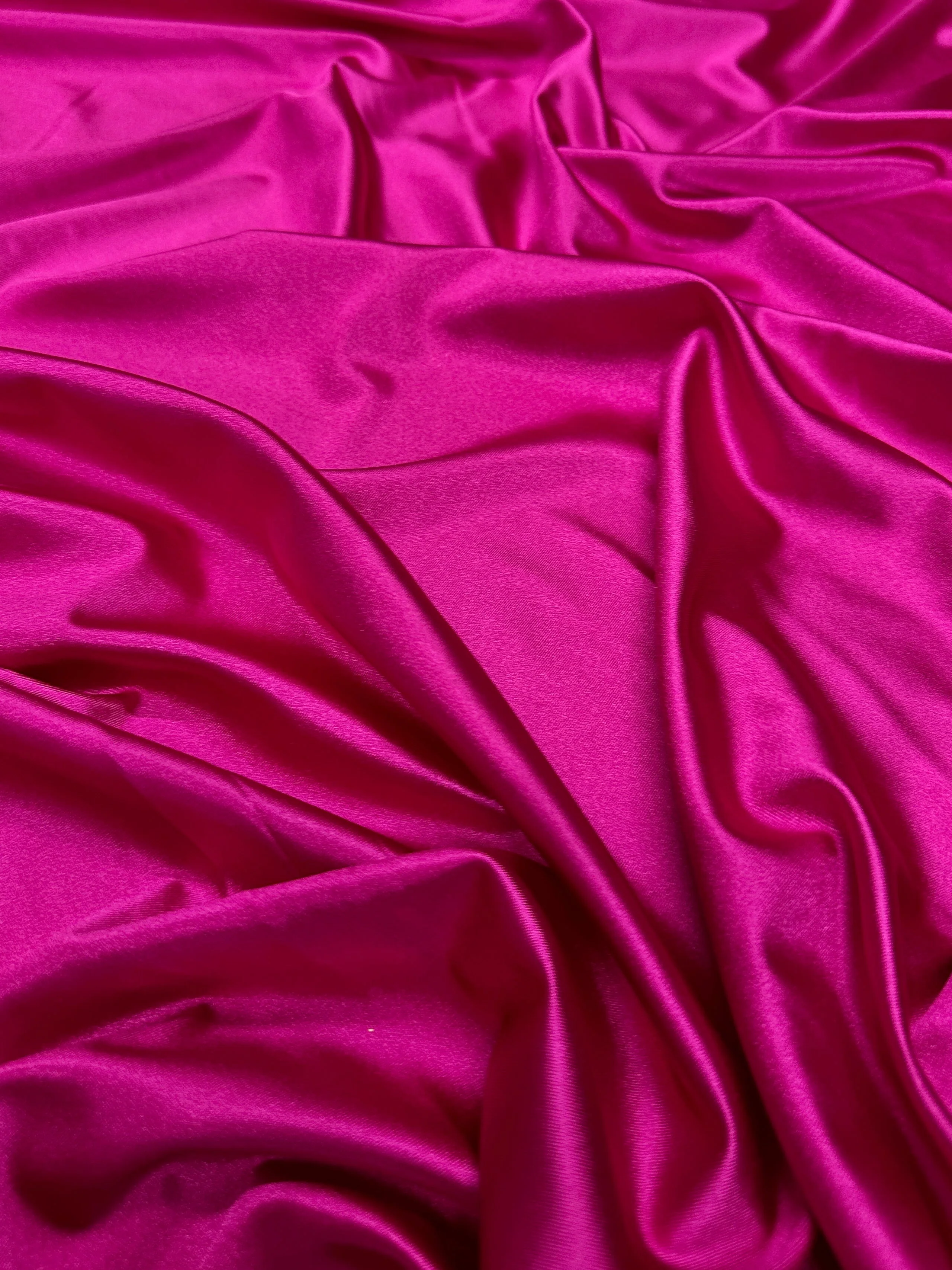 Fuchsia Shiny Nylon Spandex - Image 2