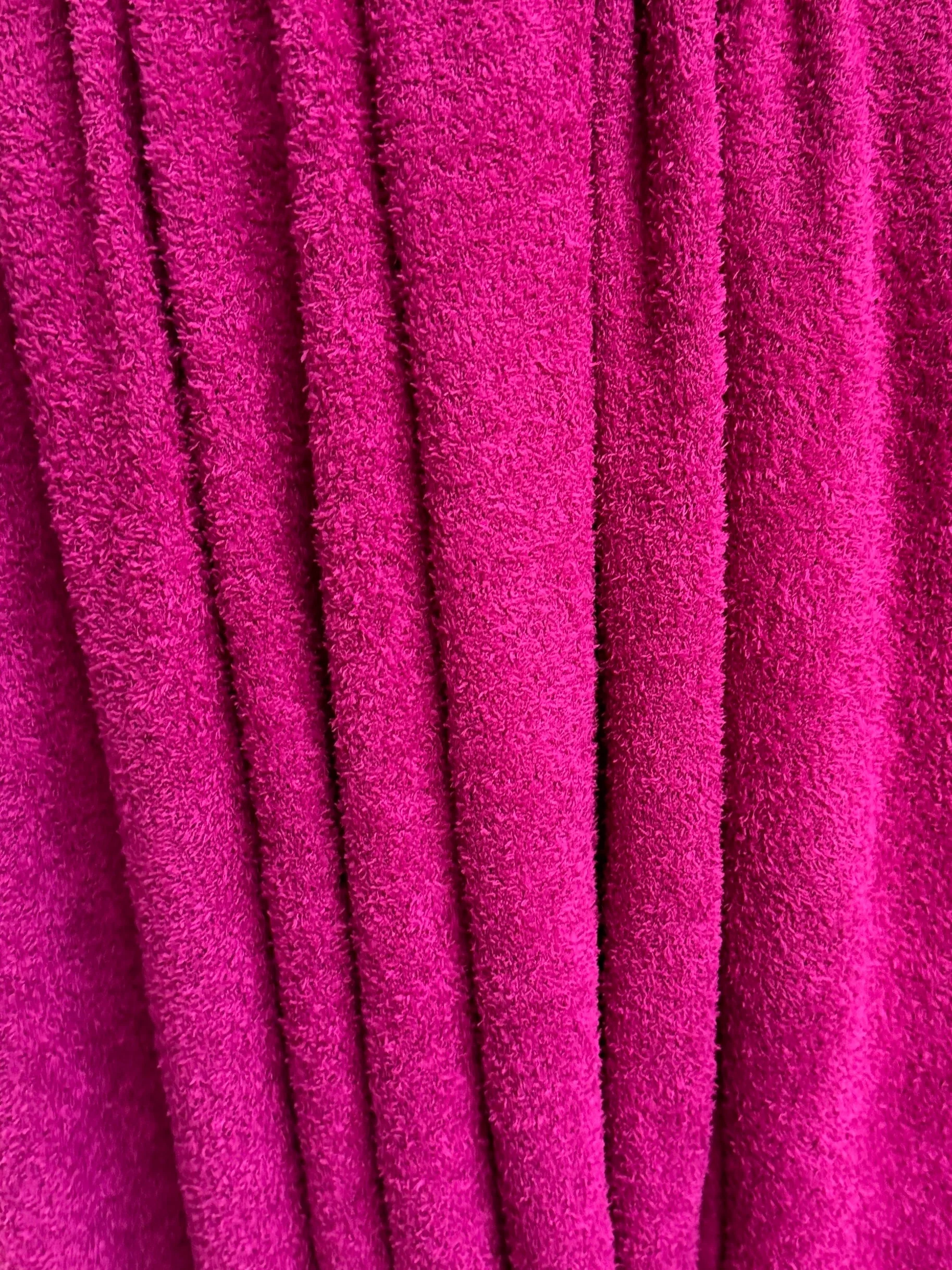 Fuchsia Terry Cloth Knit - Image 2