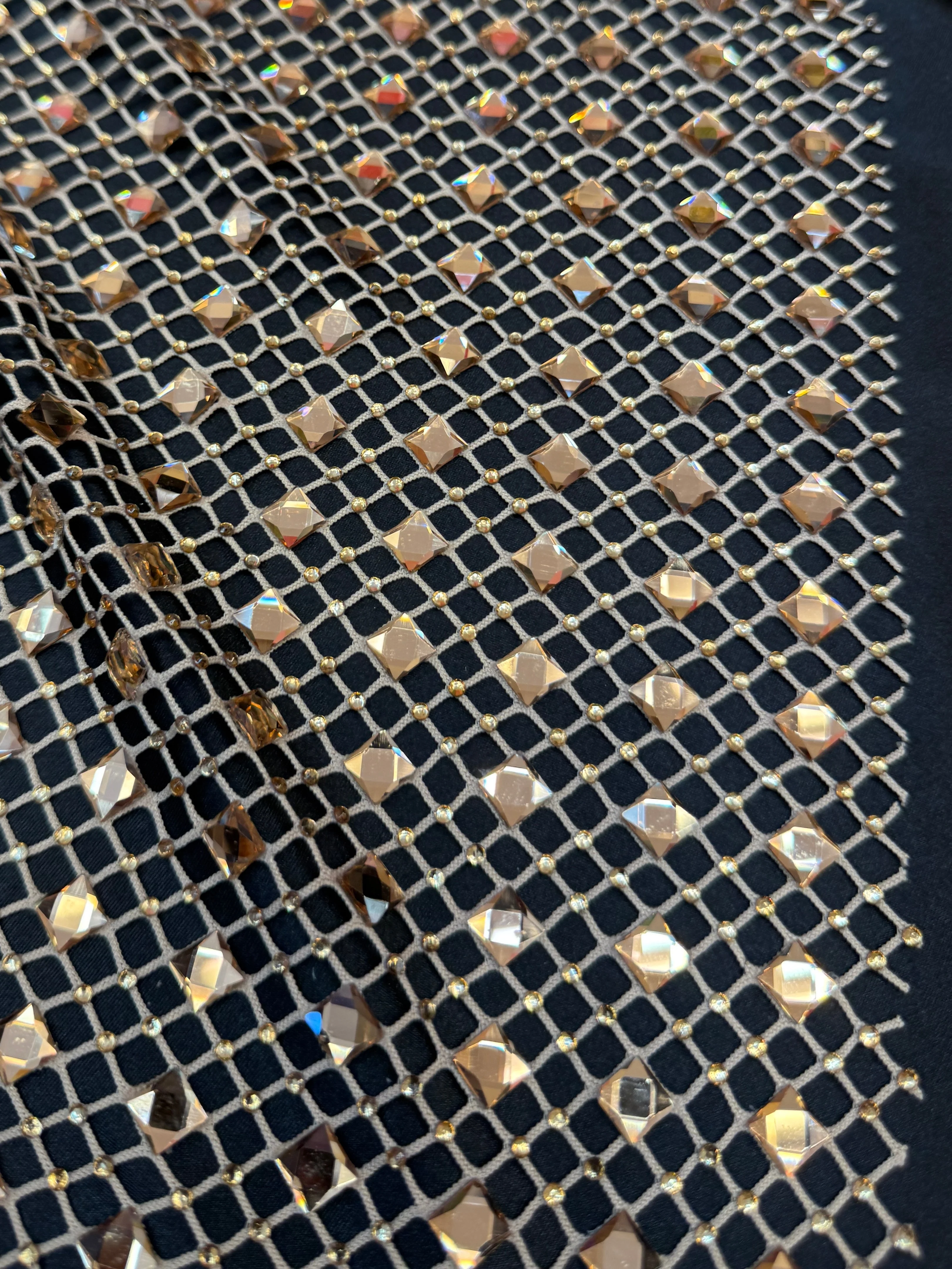 Gold Diamond Crystal Mesh - Image 6