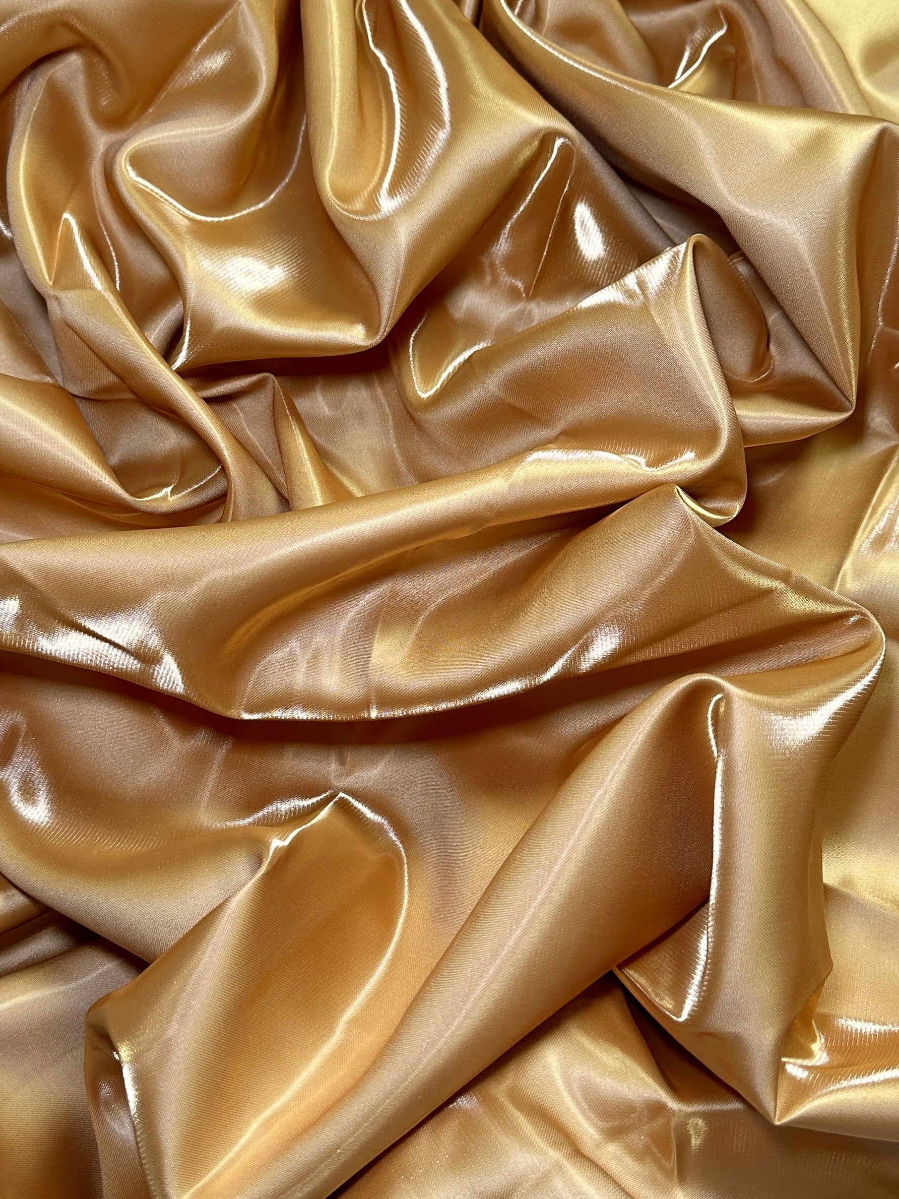 Gold Liquid Bridal Satin