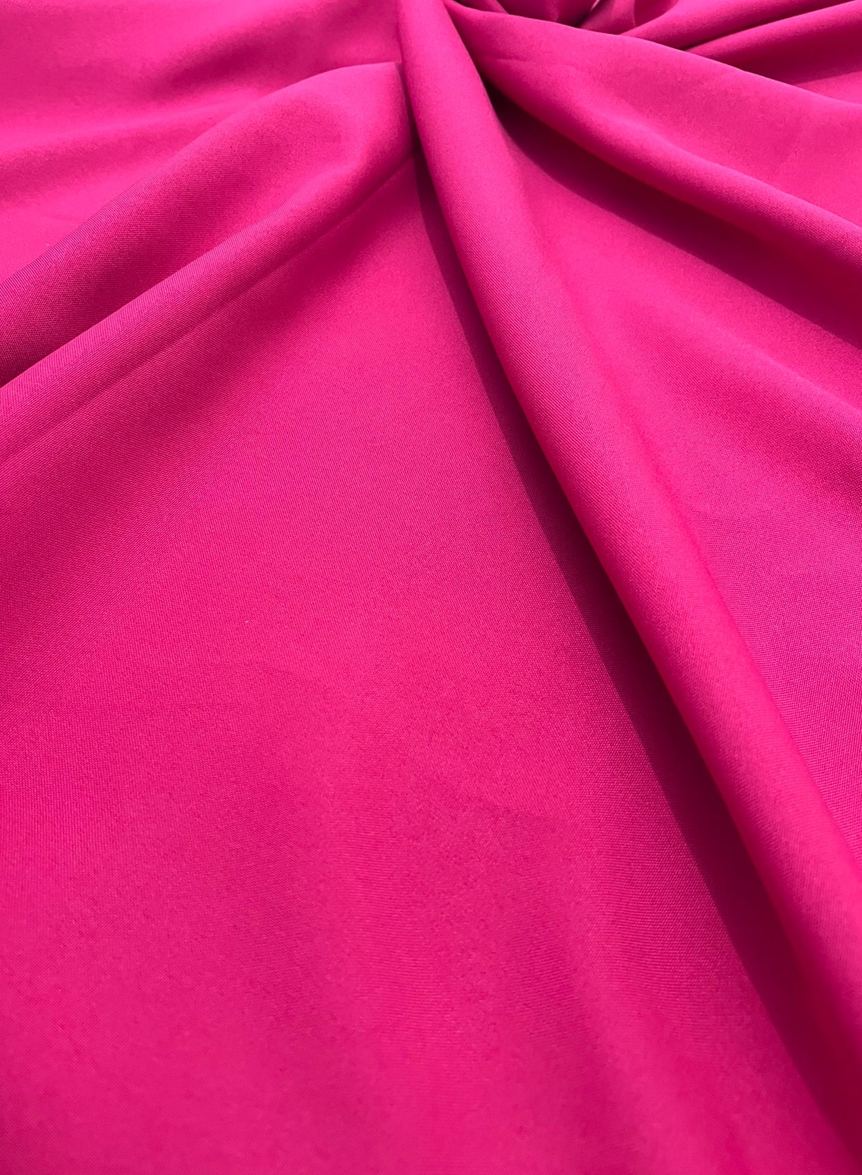Hot Pink Poly Poplin - Image 4