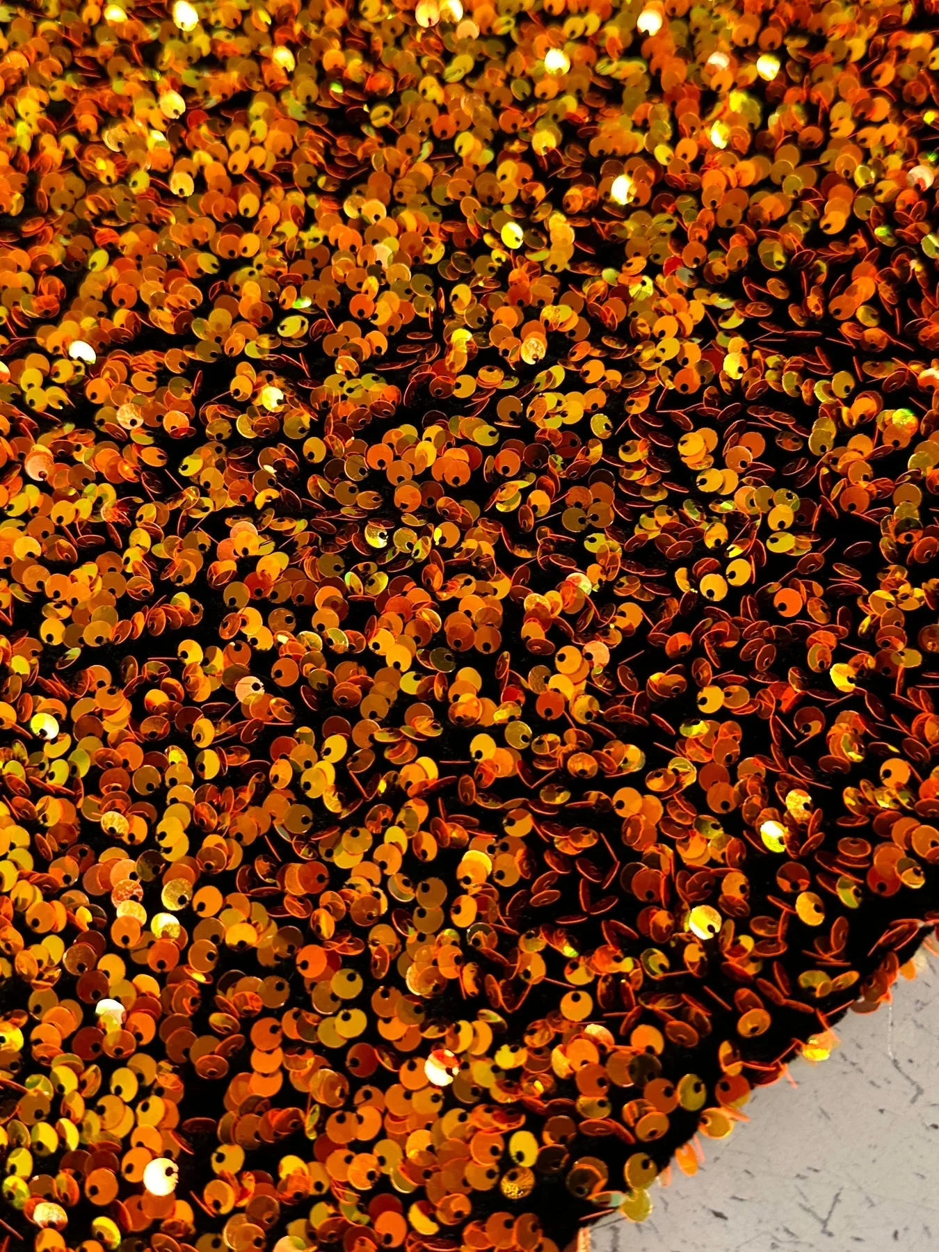 Iridescent Sequin on Velvet - Image 9