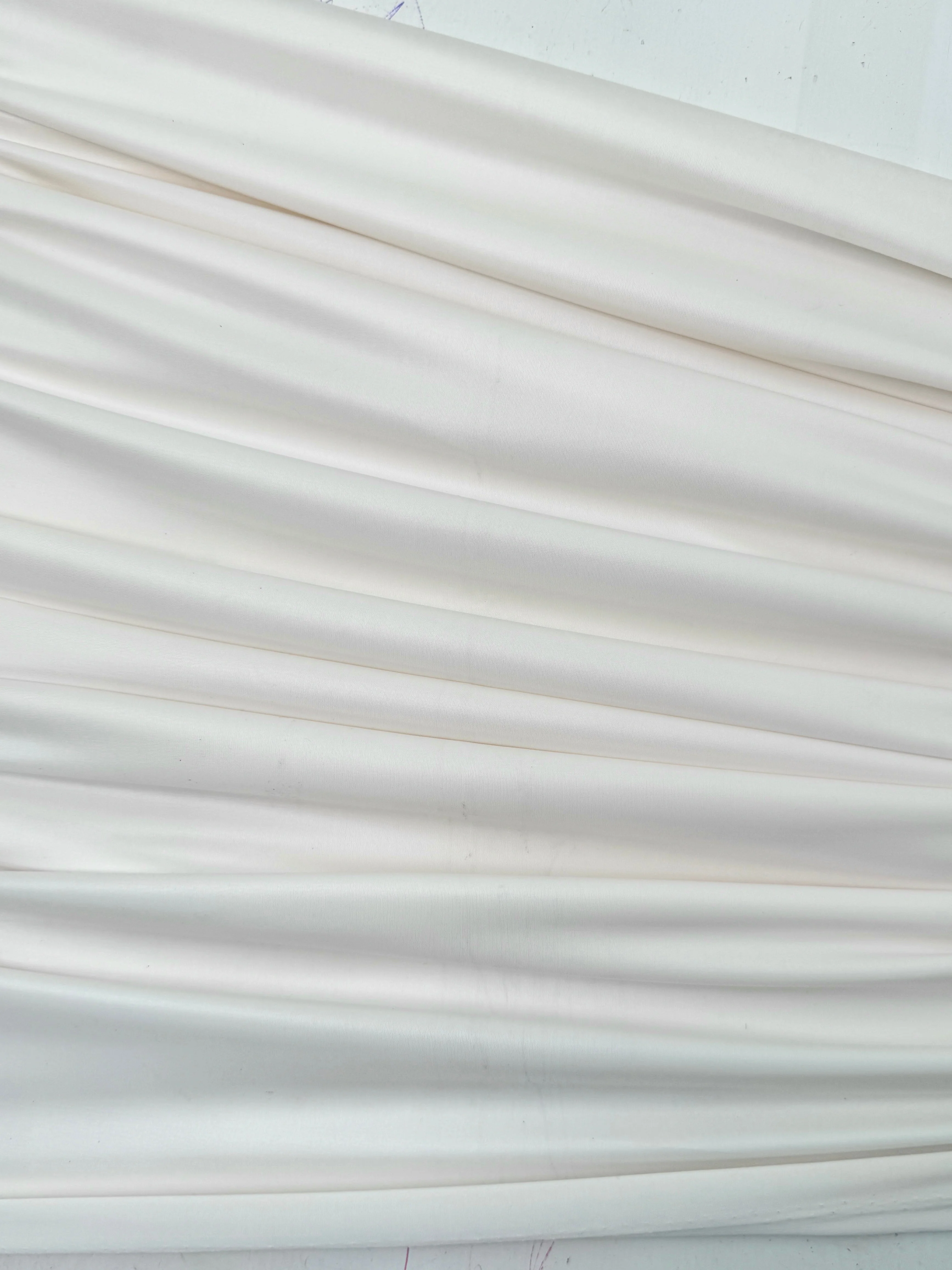 Ivory 4 Way Stretch Faux Leather - Image 6