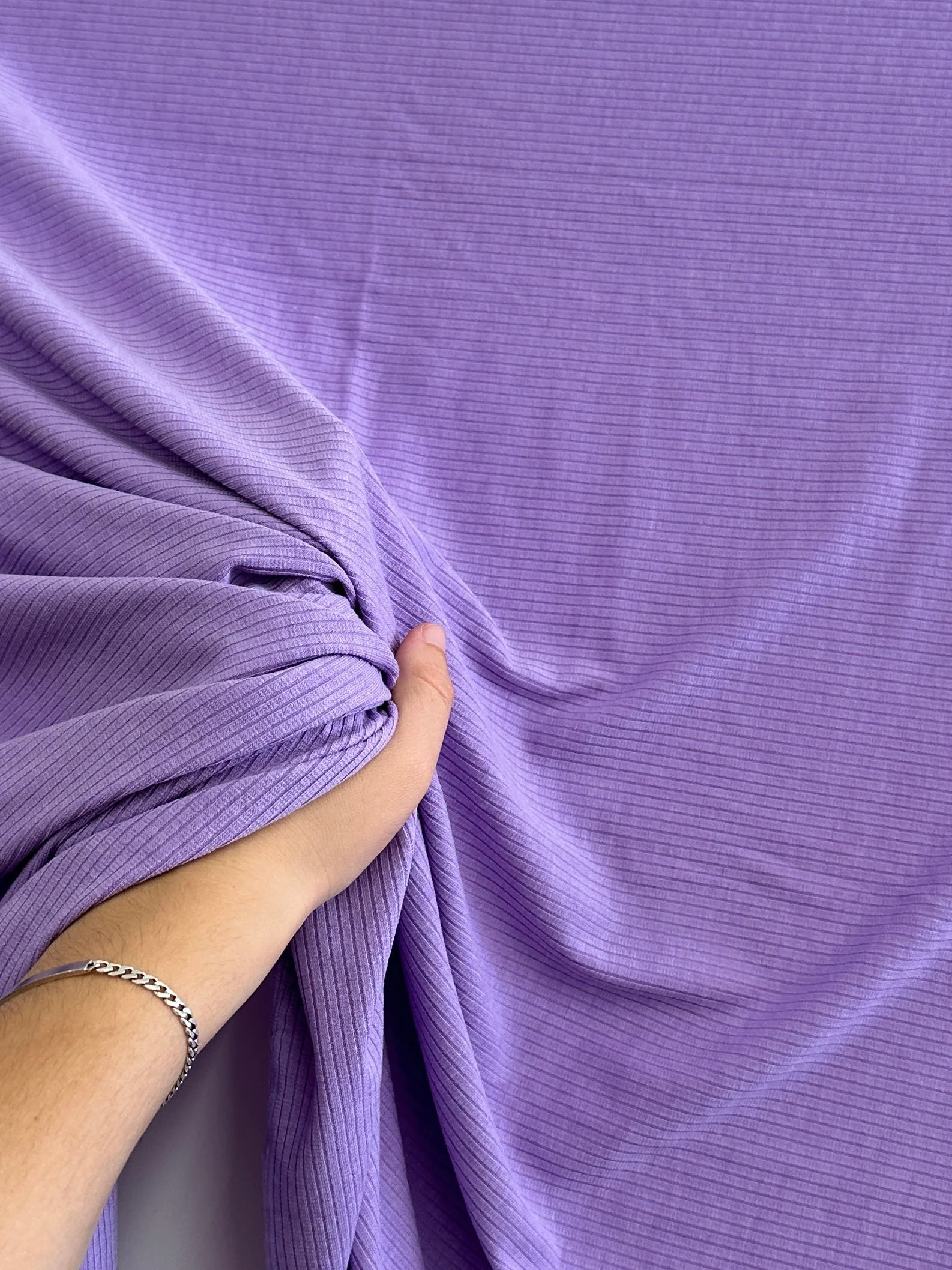 Lavender Rib Knit - Image 6