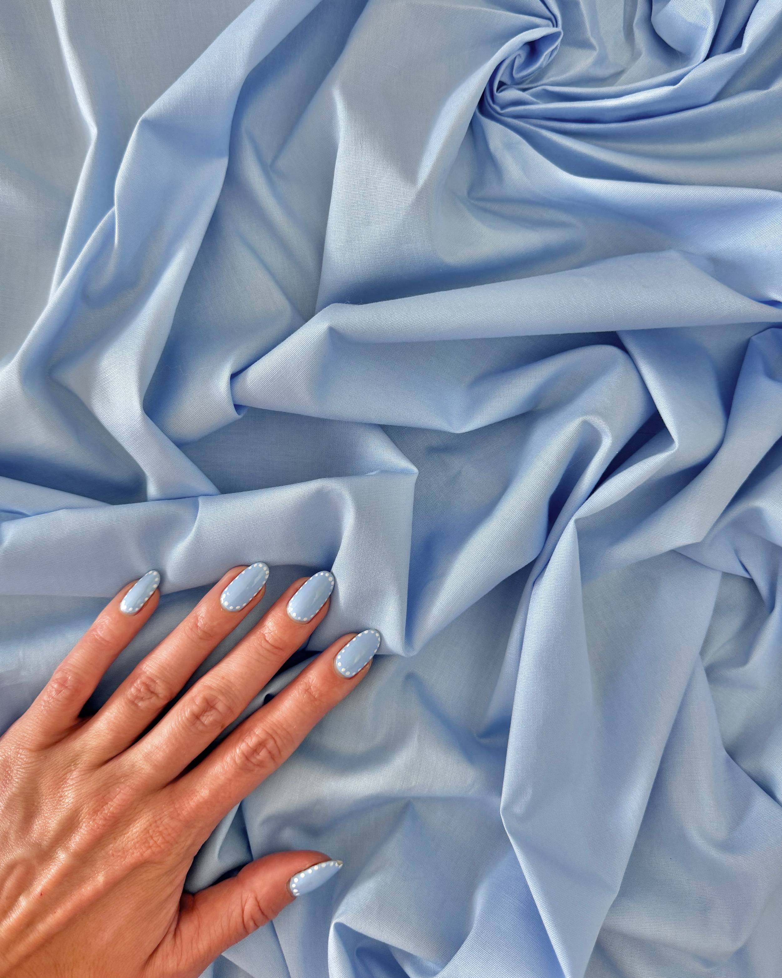 Light Blue Bare Soft Cotton - Image 10