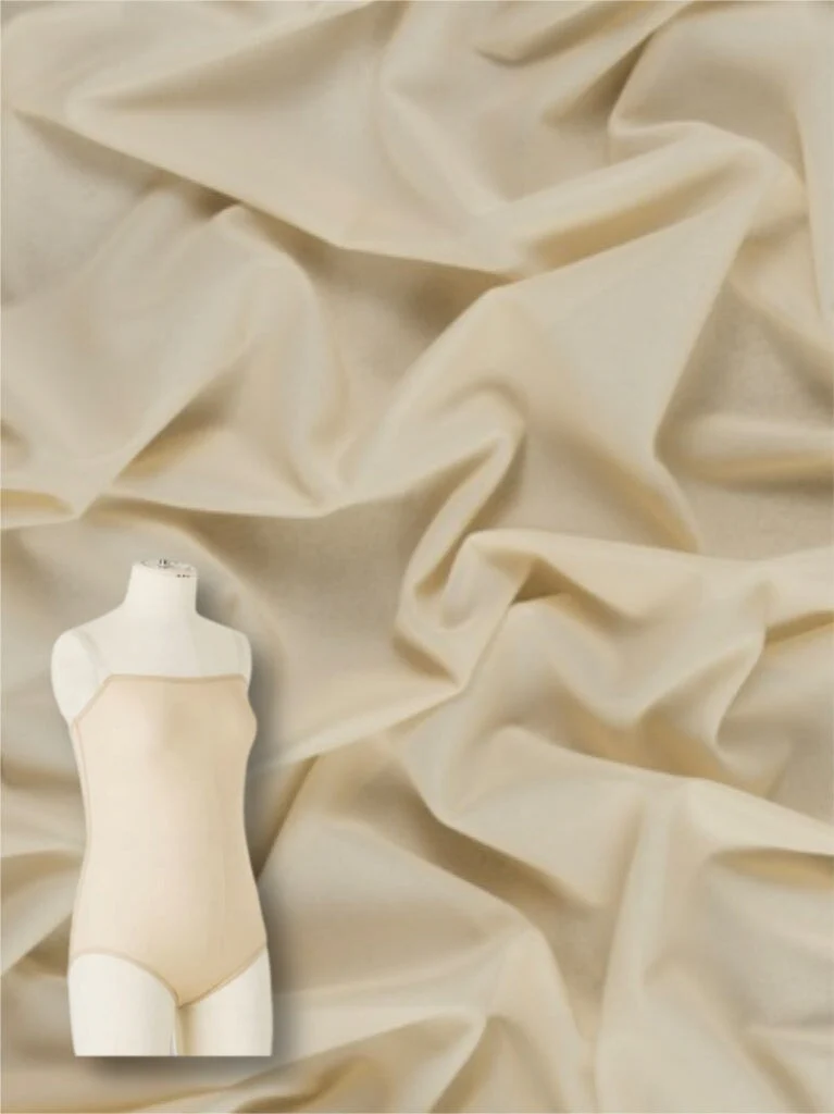 Light Nude 4 Way Stretch Power Mesh