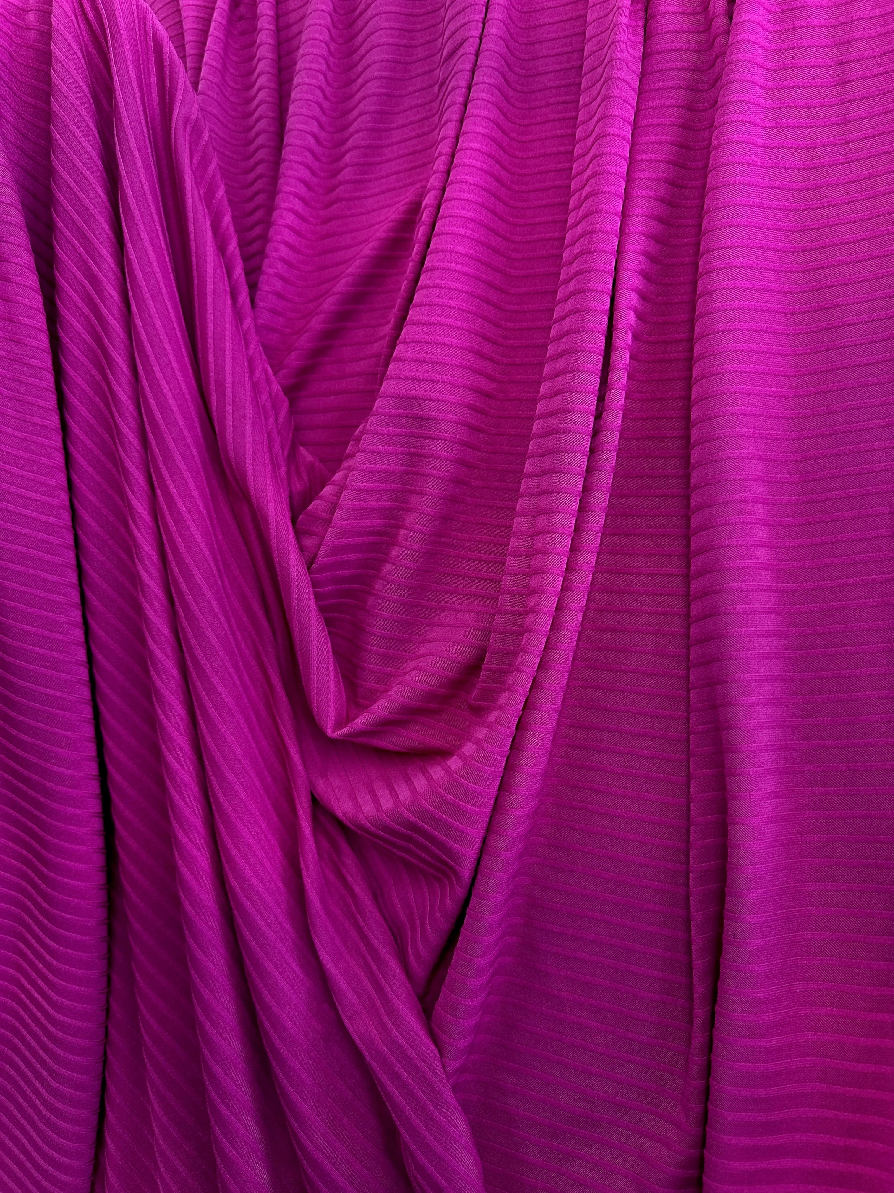 Magenta Rib Knit - Image 5