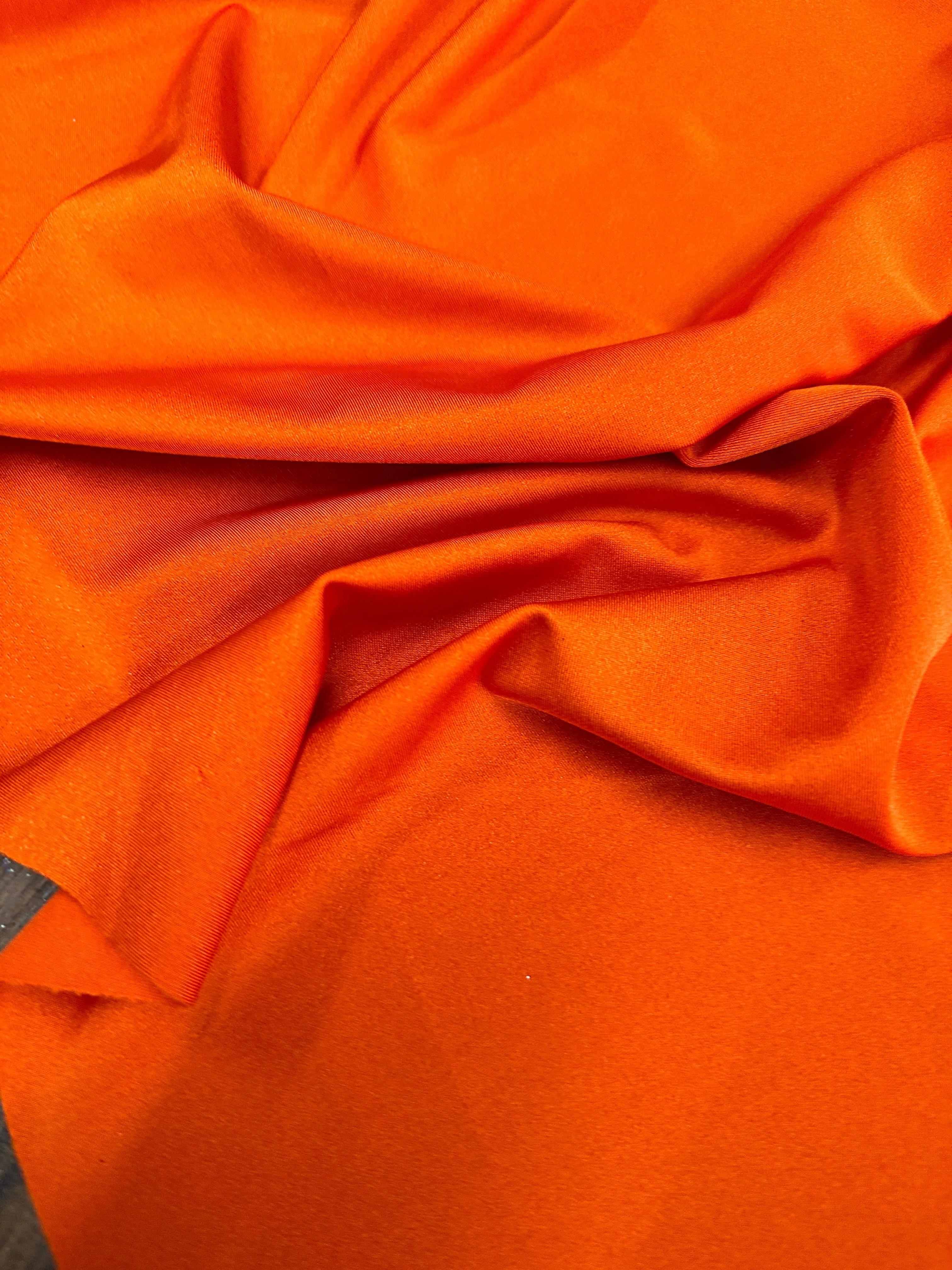 Orange Lulu Yoga Nylon Spandex - Image 7