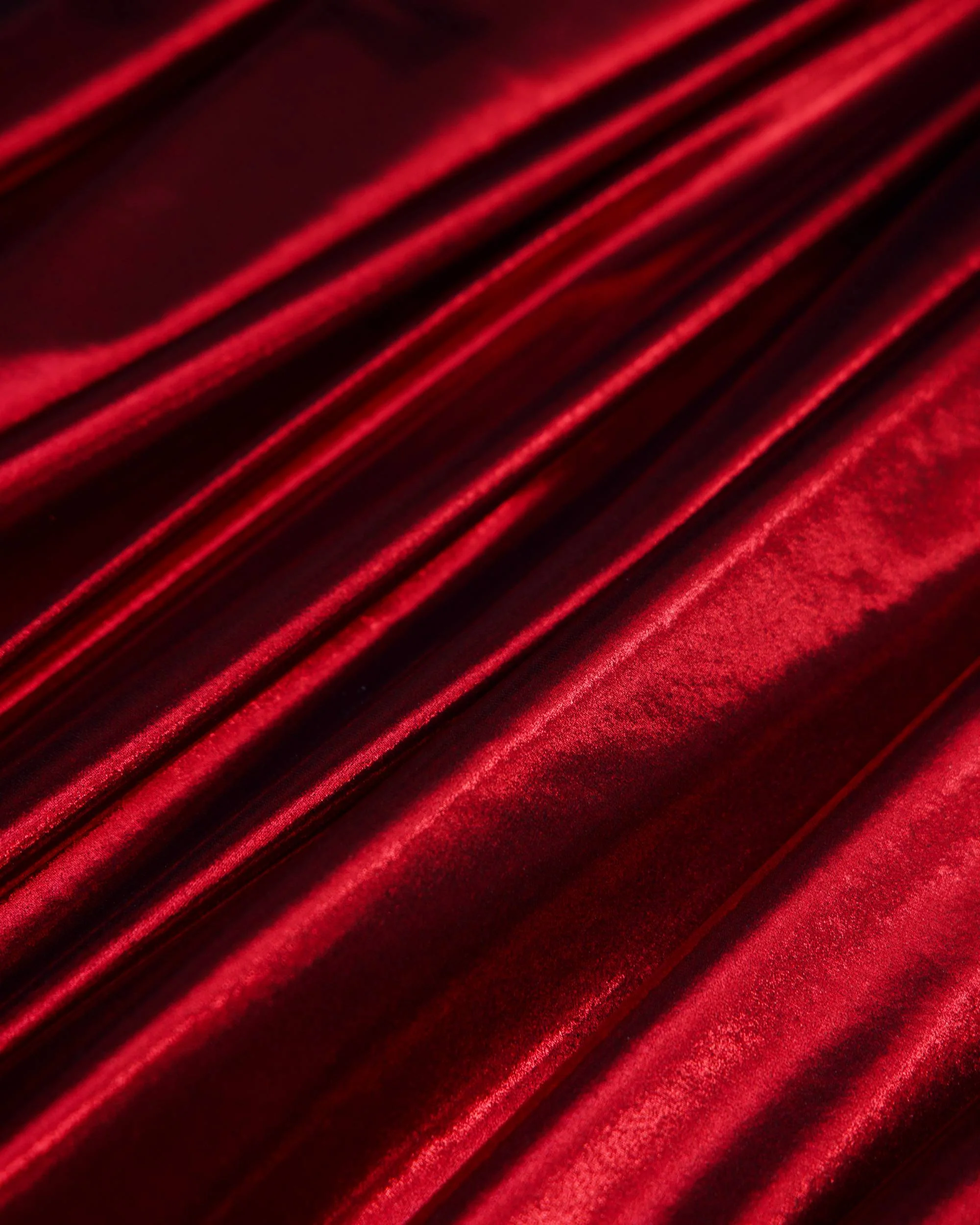 Red Performance Foiled Spandex