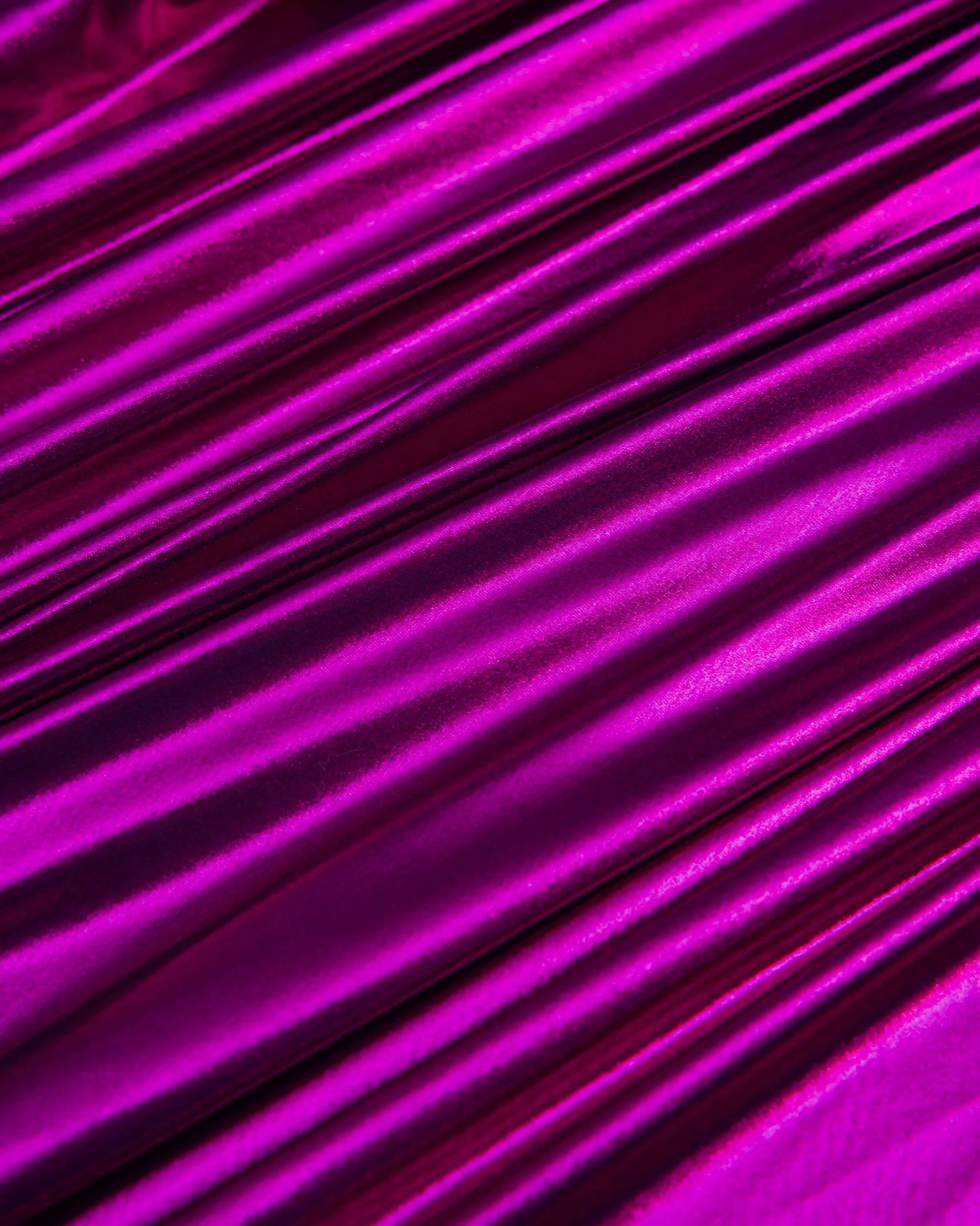 Magenta Performance Foiled Spandex