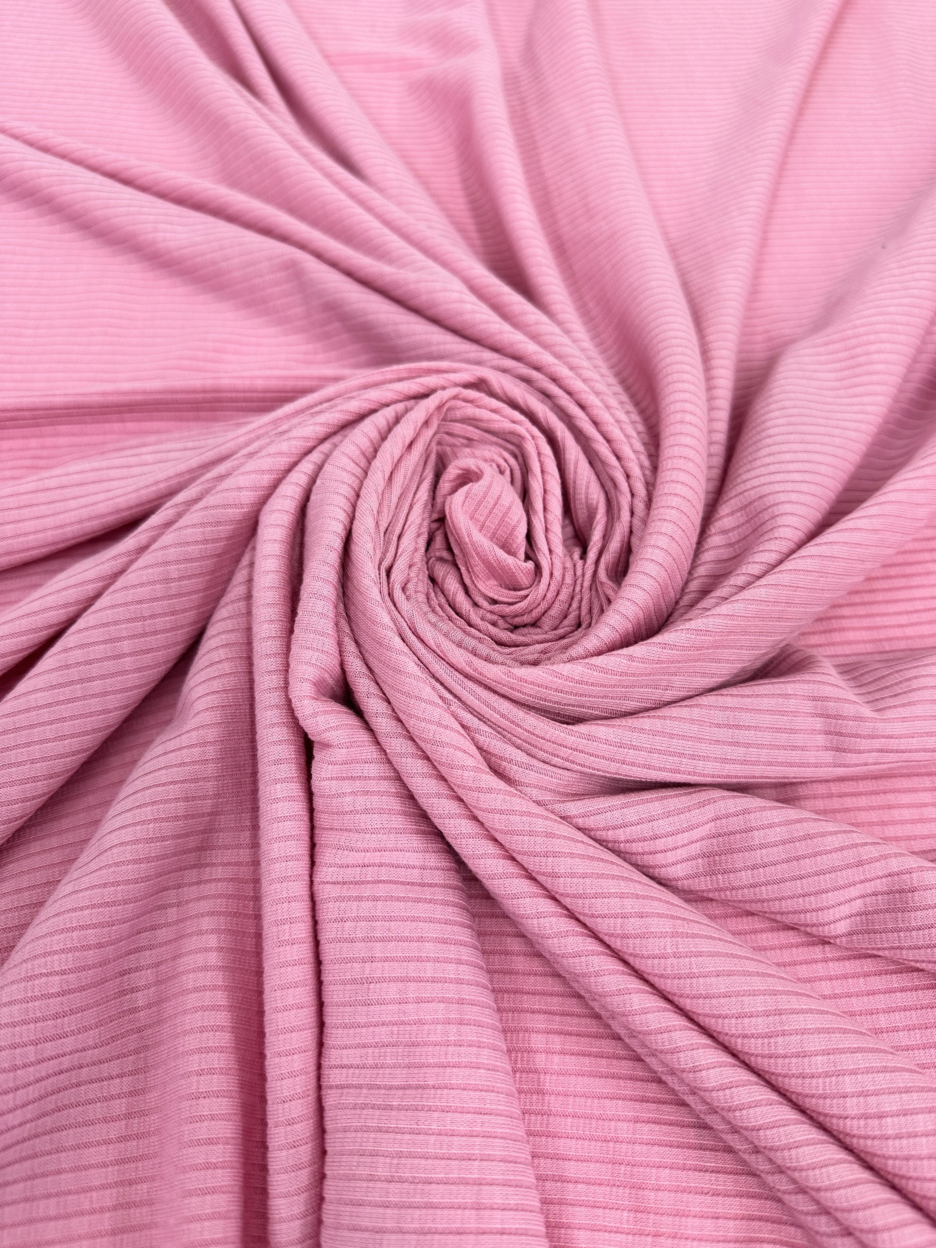 Pink Rib Knit