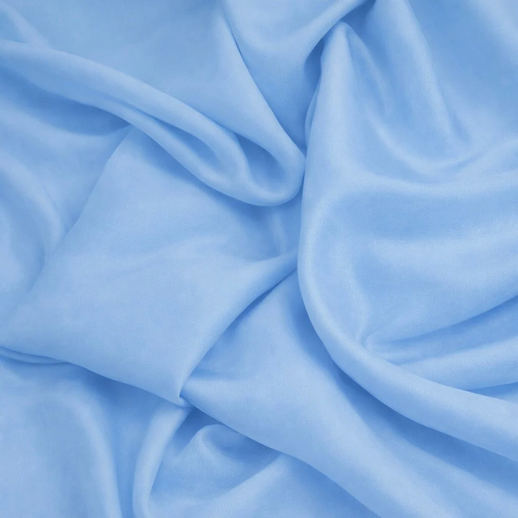 Premium Essential Baby Blue Pongee Lining - Image 4