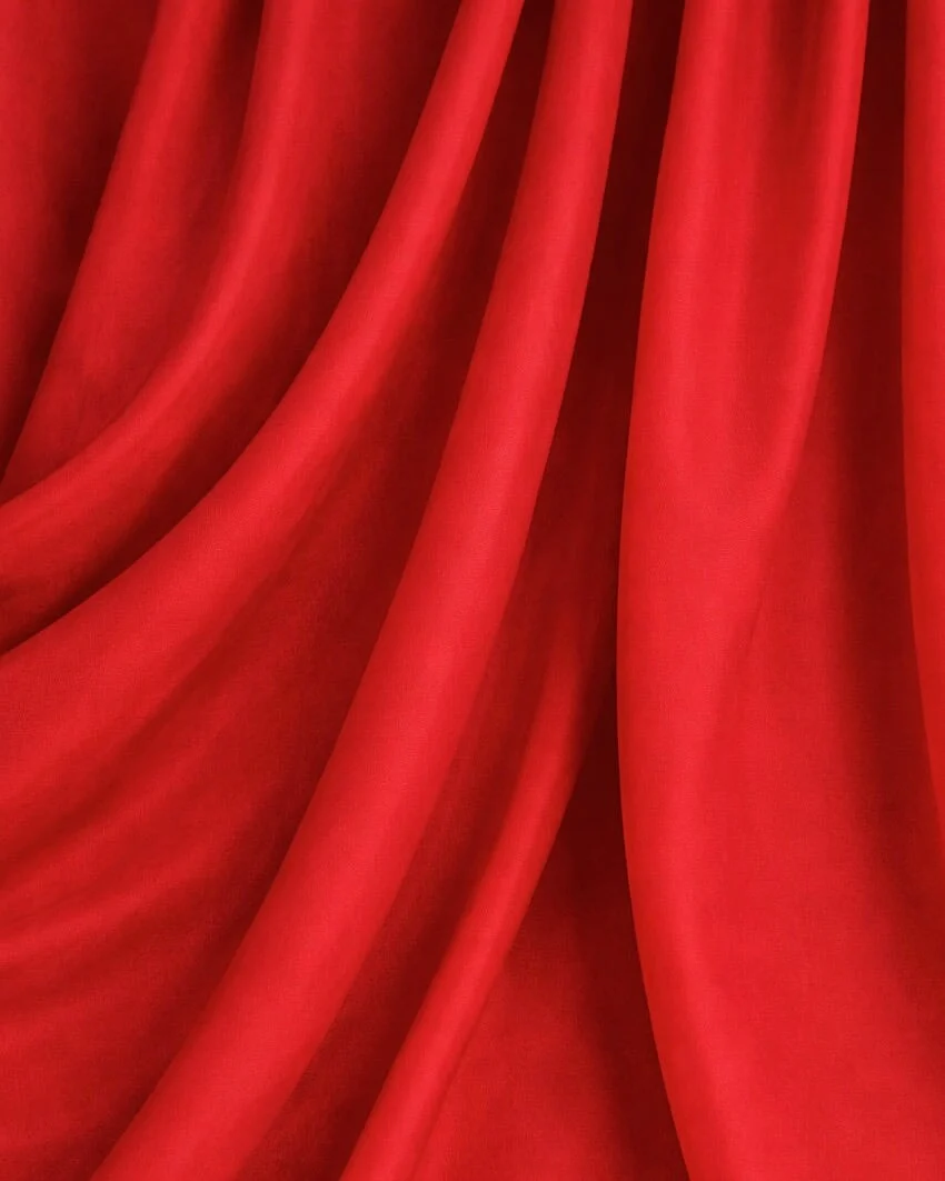 Premium Essential Red Pongee Lining - Image 2