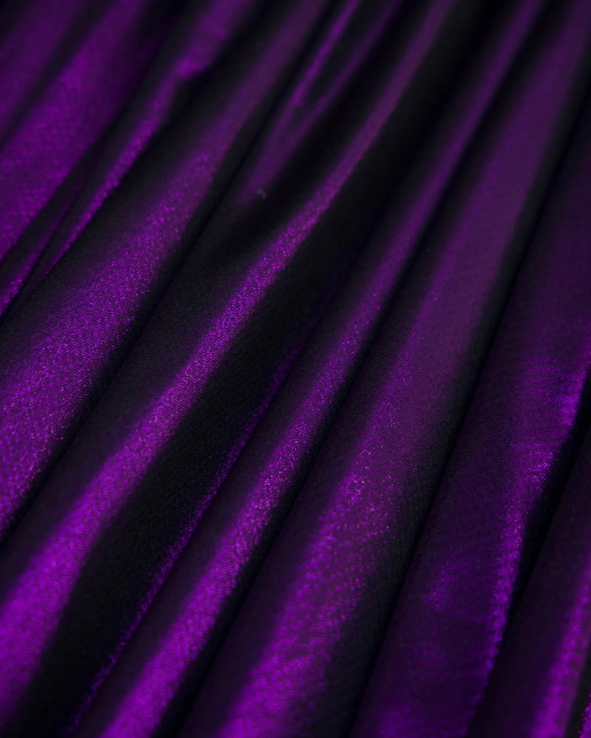 Purple Performance Foiled Spandex - Image 7