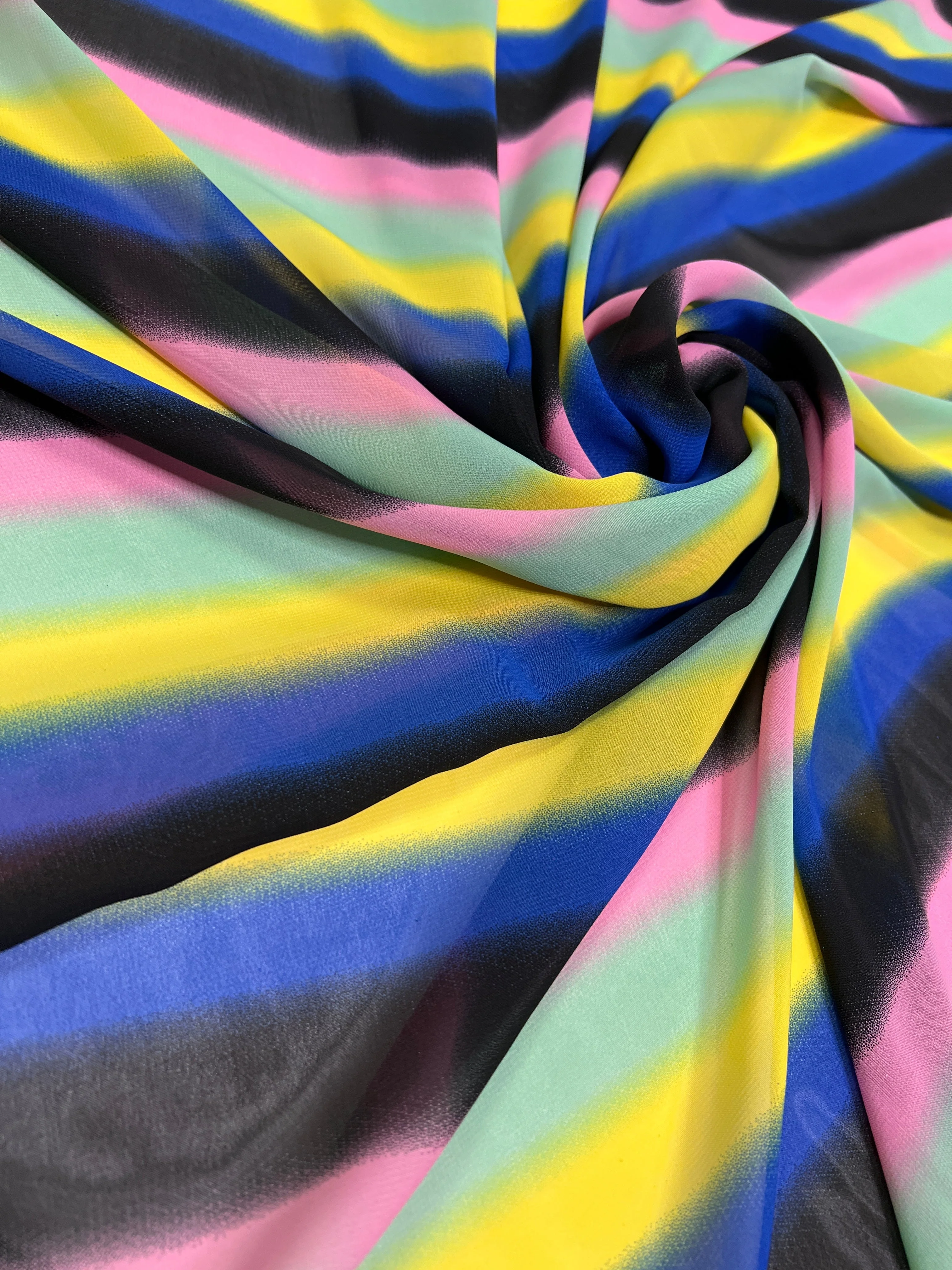 Rainbow Hi Multi Chiffon - Image 10