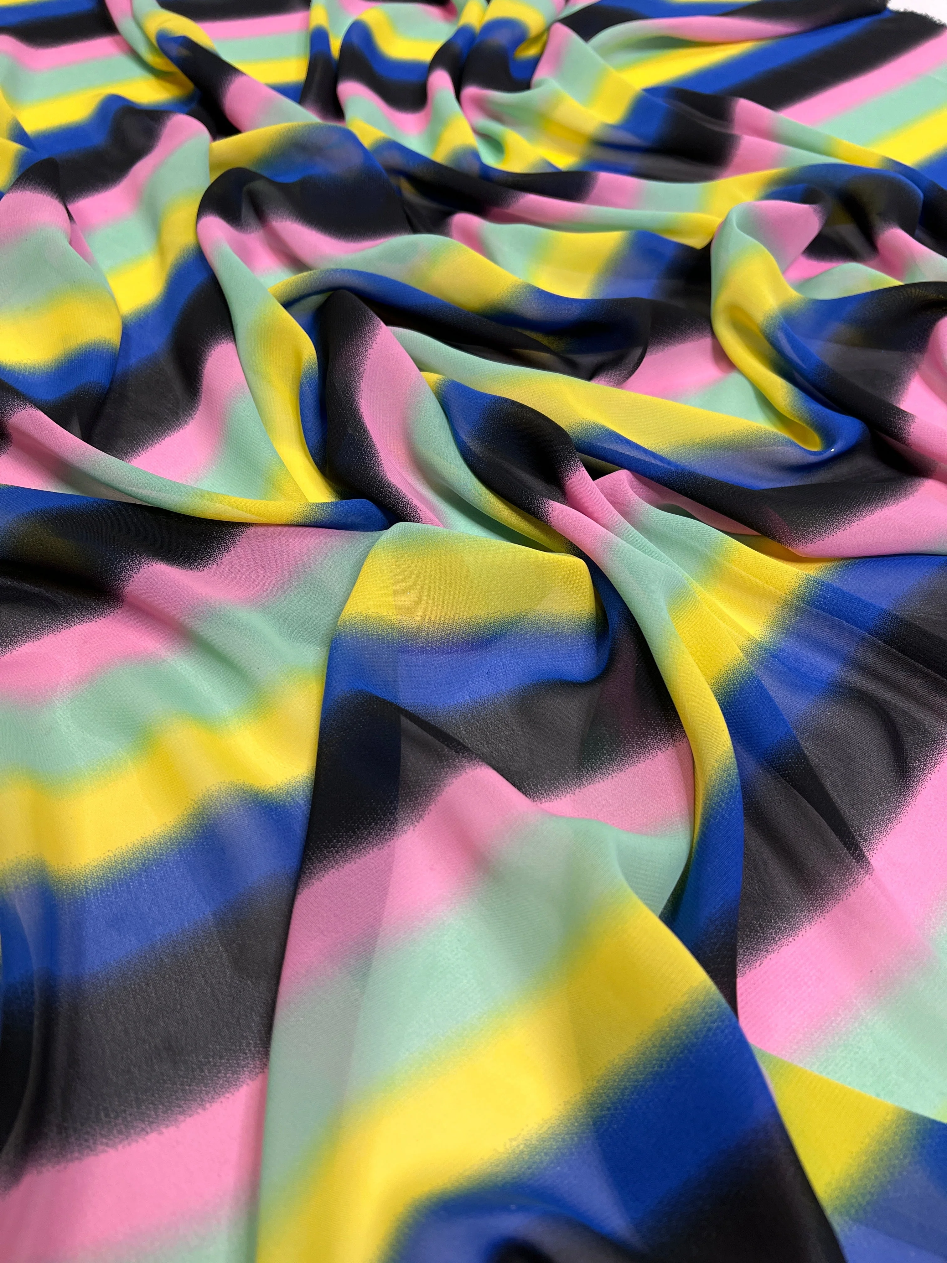 Rainbow Hi Multi Chiffon - Image 7