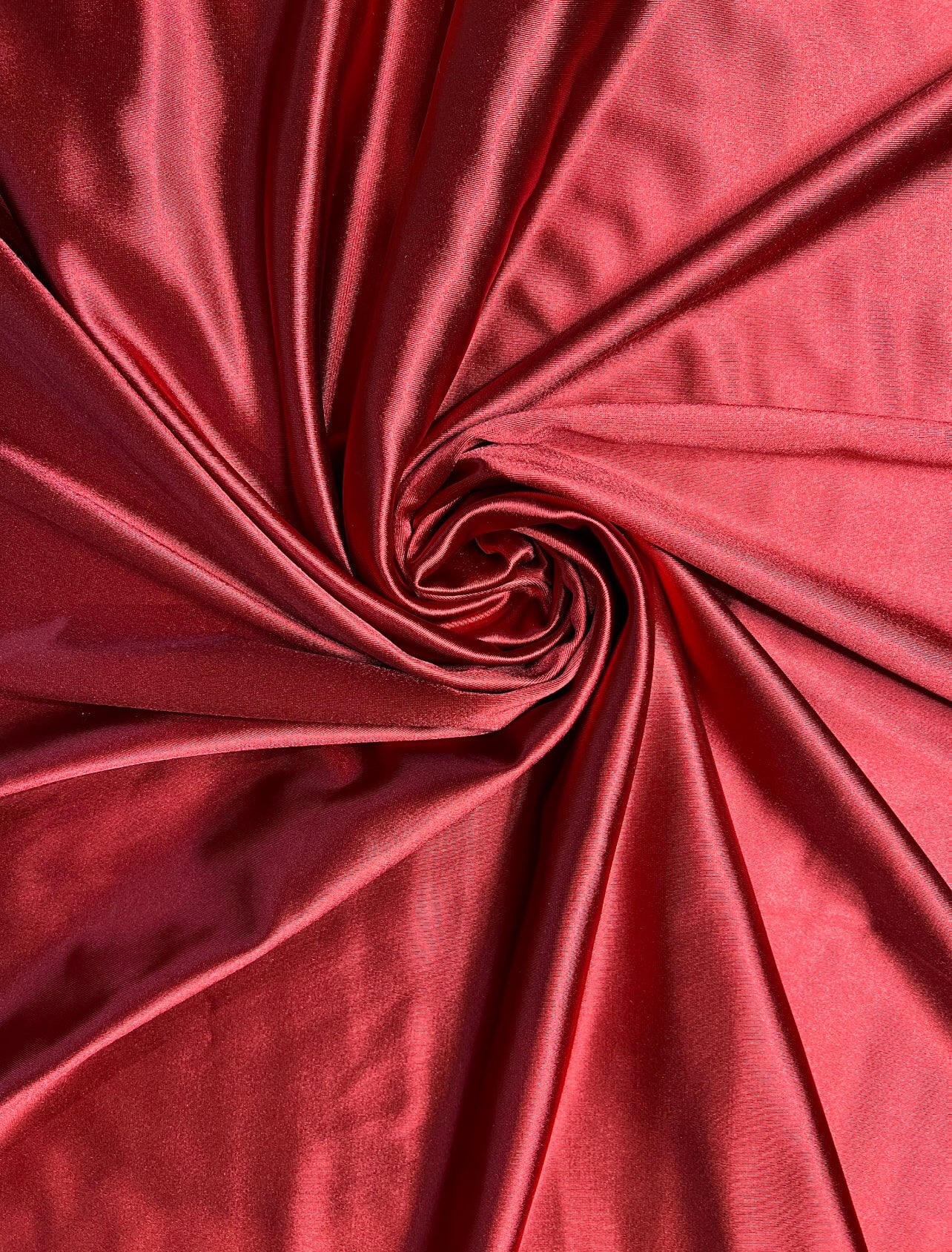 Dark Red Shiny Nylon Spandex - Image 14