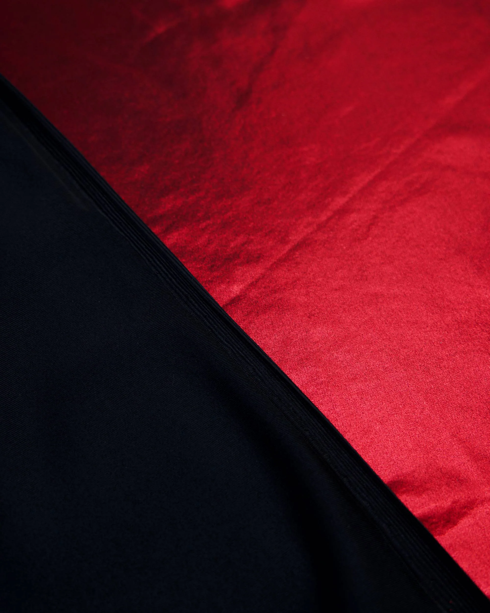 Red Performance Foiled Spandex - Image 4