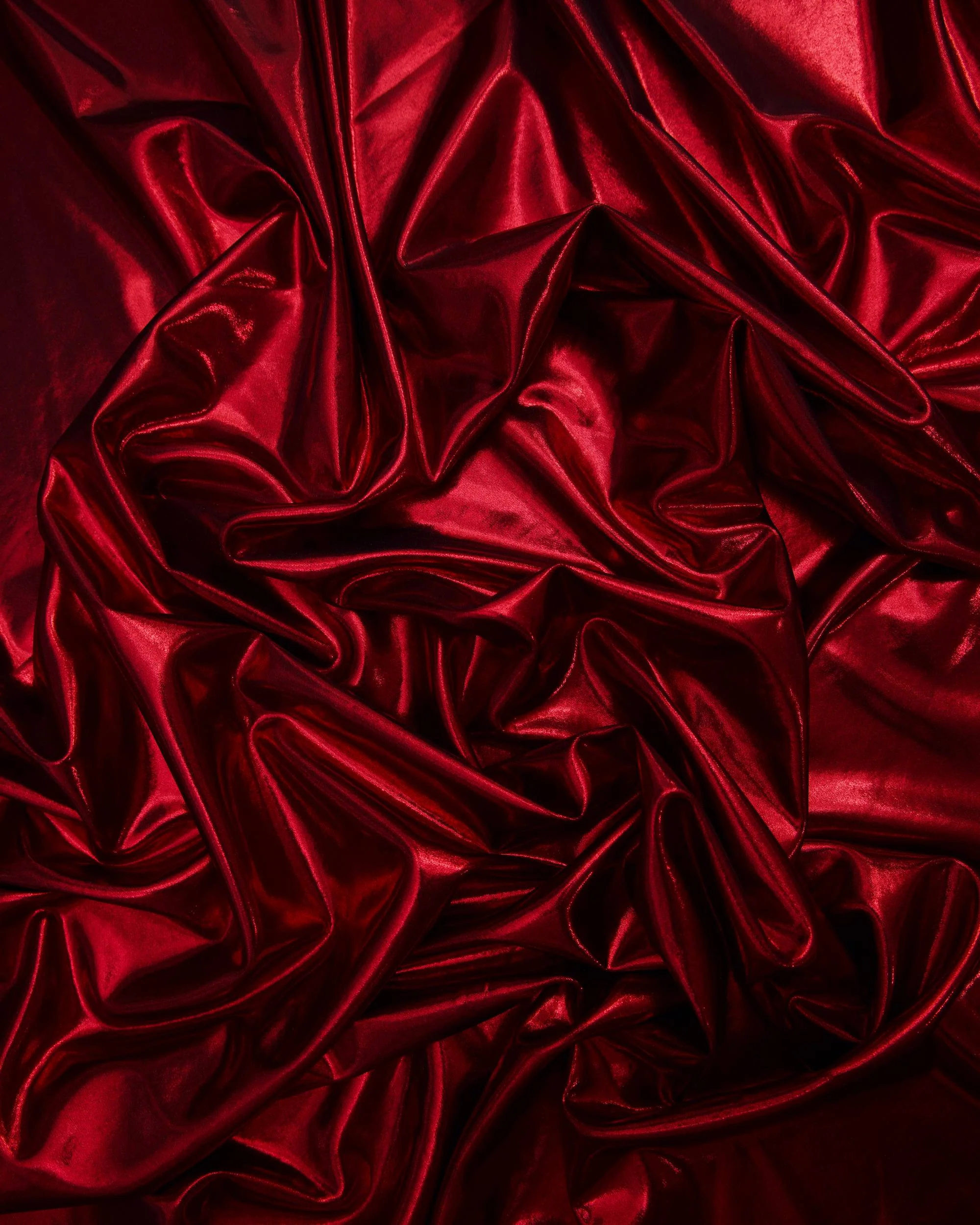 Red Performance Foiled Spandex - Image 8