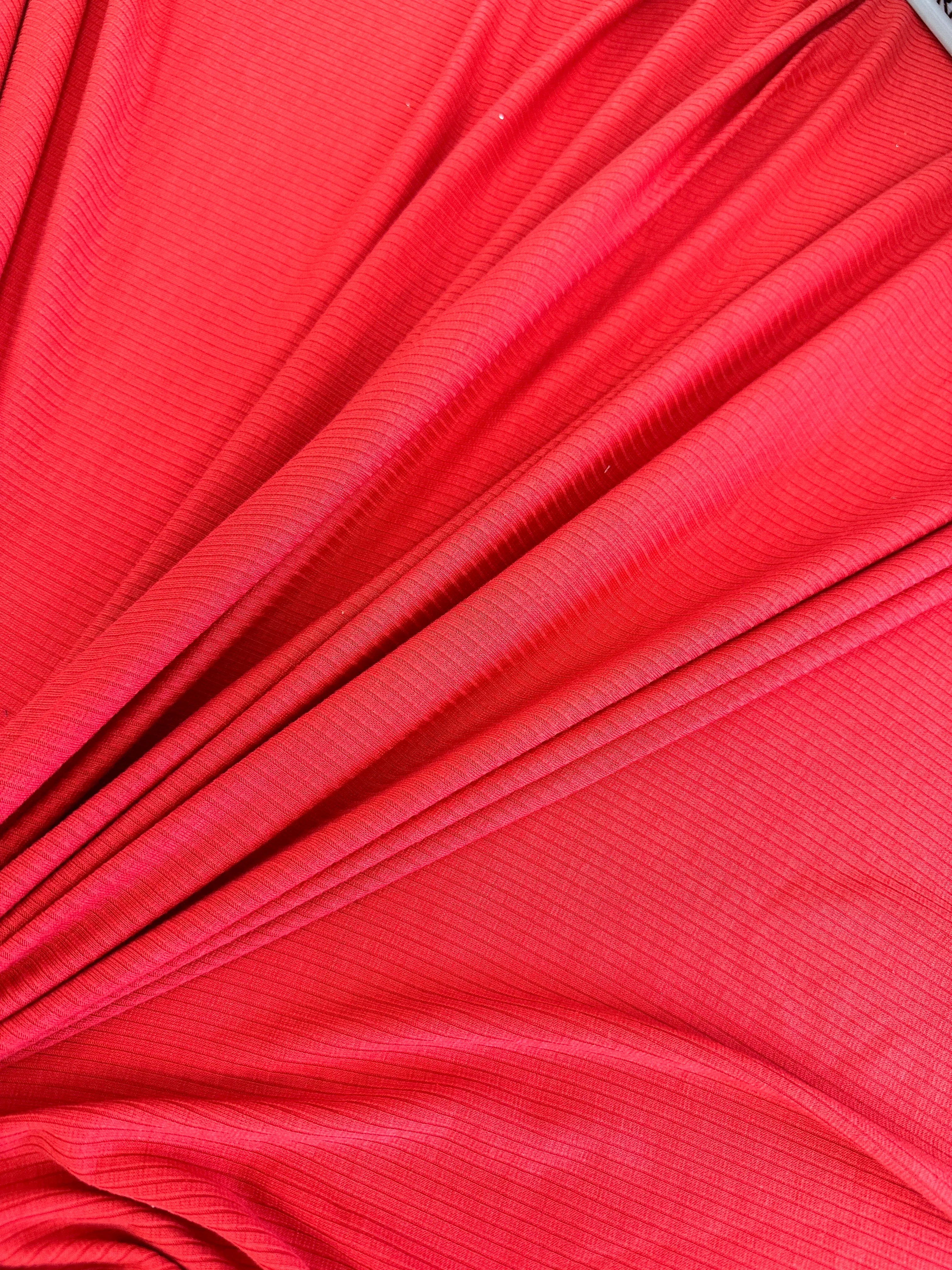 Red Rib Knit - Image 6
