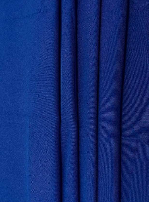 Royal Blue Poly Poplin - Image 6