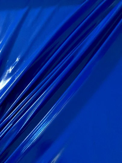 Royal Blue Glossy Stretch Patent Leather/Latex - Image 9