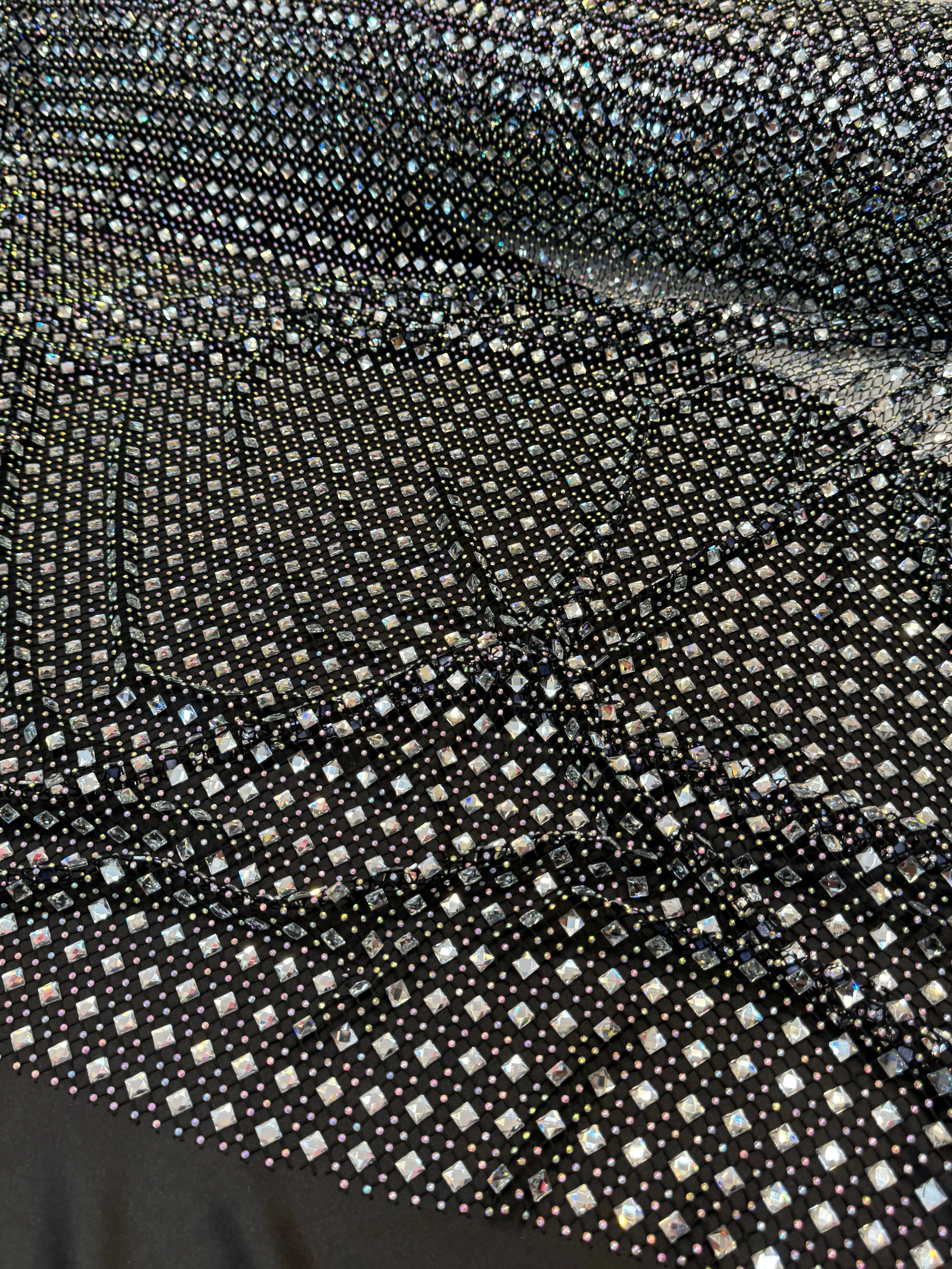 Silver Diamond Crystal Mesh - Image 10