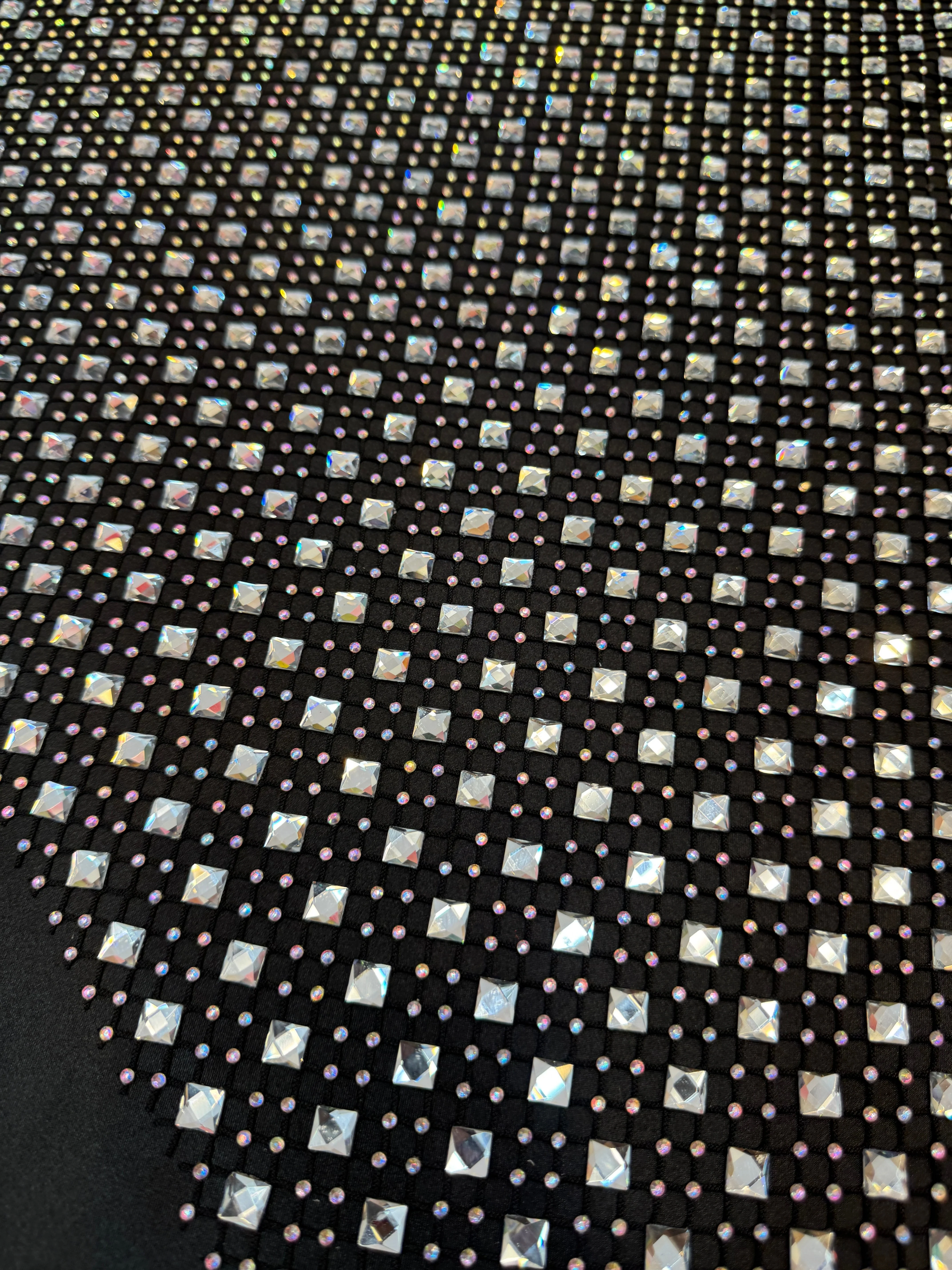 Silver Diamond Crystal Mesh - Image 6