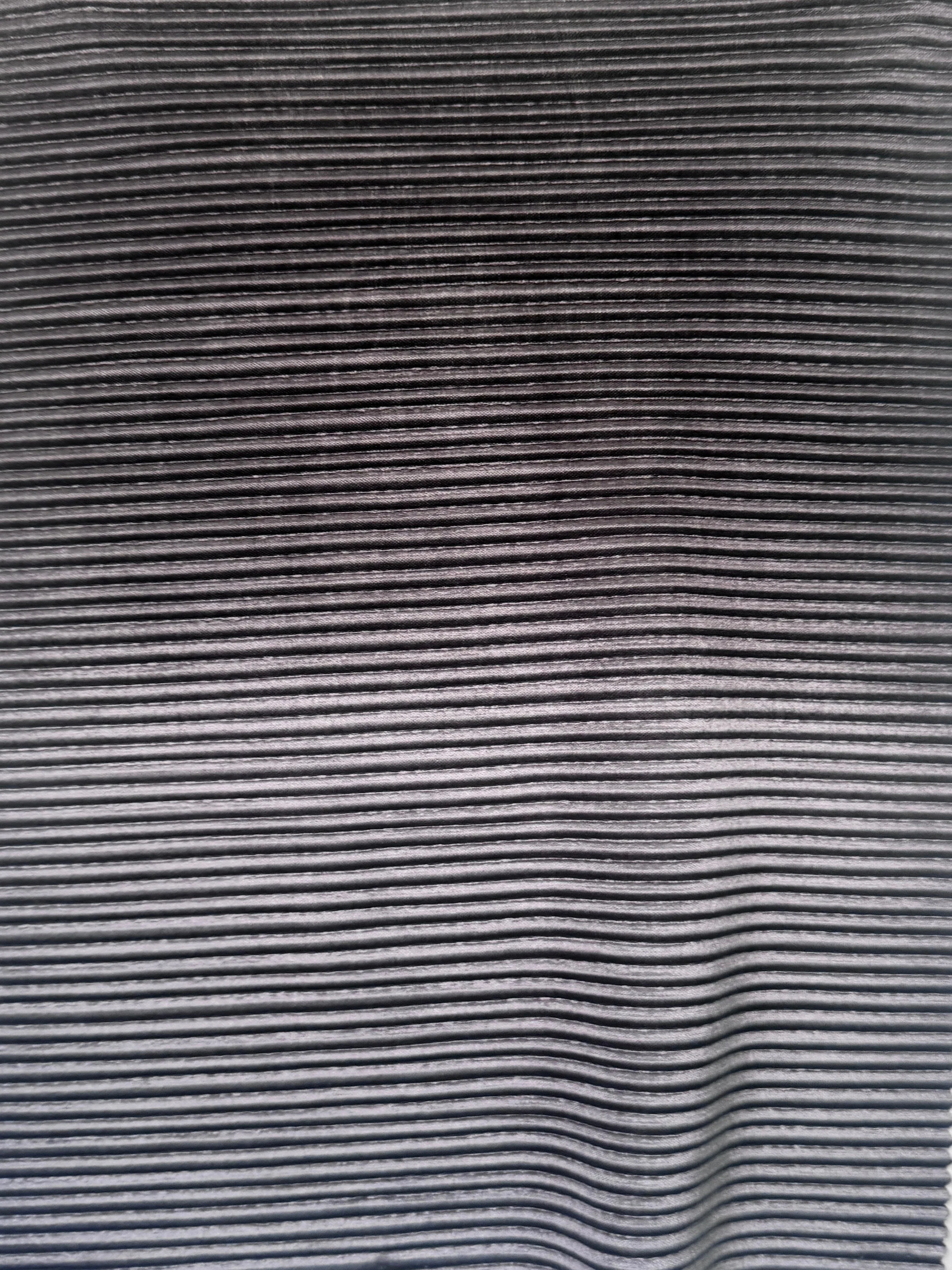 Silver Ombre Pleated Knit - Image 8
