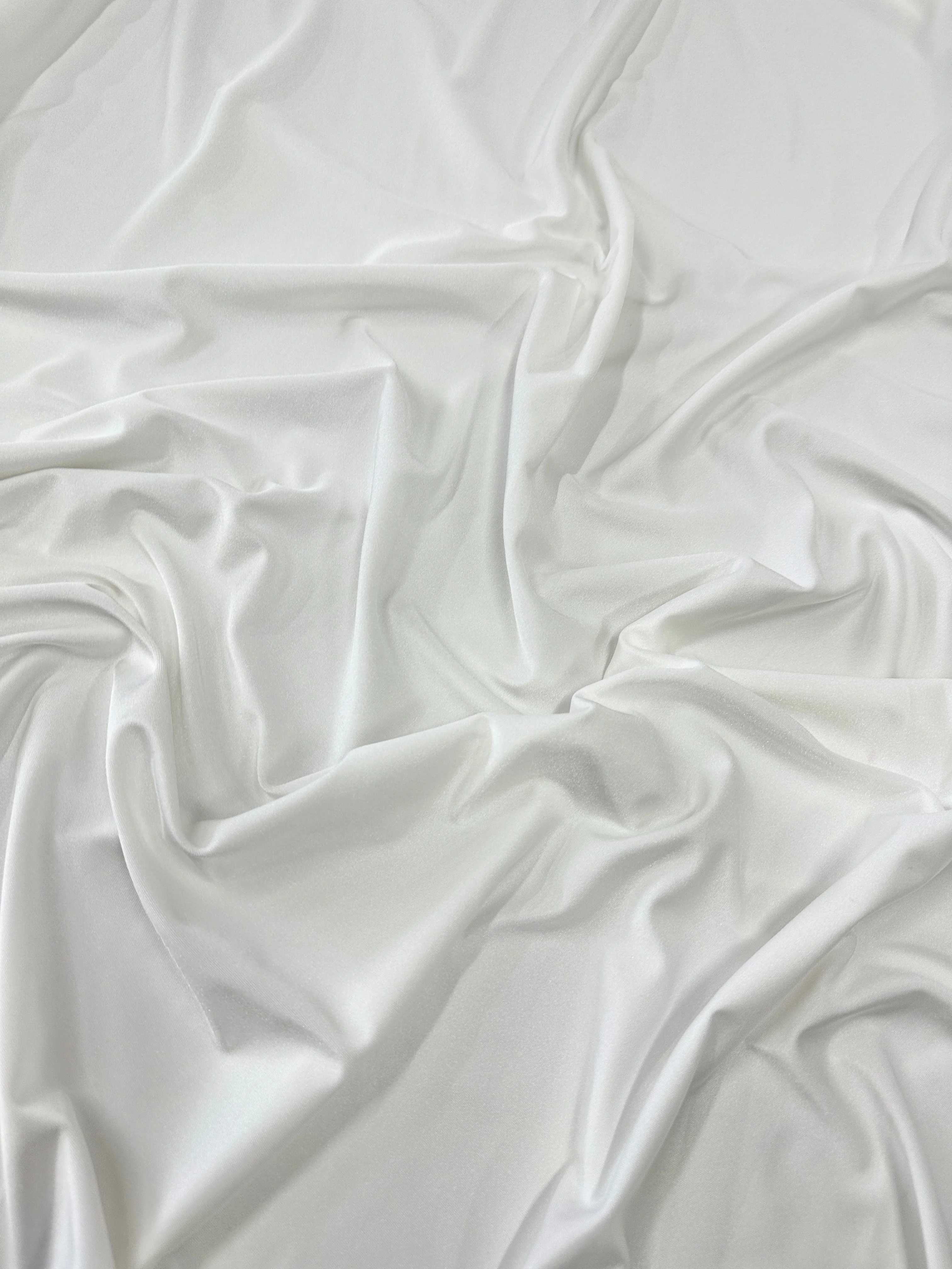 White Lulu Yoga Nylon Spandex - Image 2